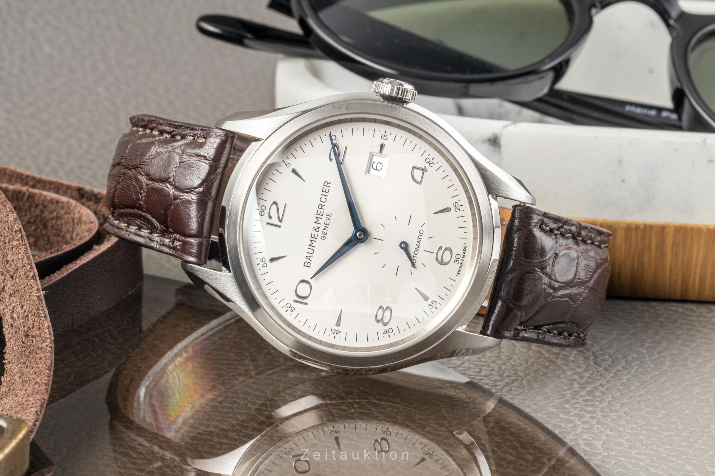 Baume & Mercier Clifton acier automatique montre pour hommes MOA/0099, 65717 LP: 3400EUR  [2301224]