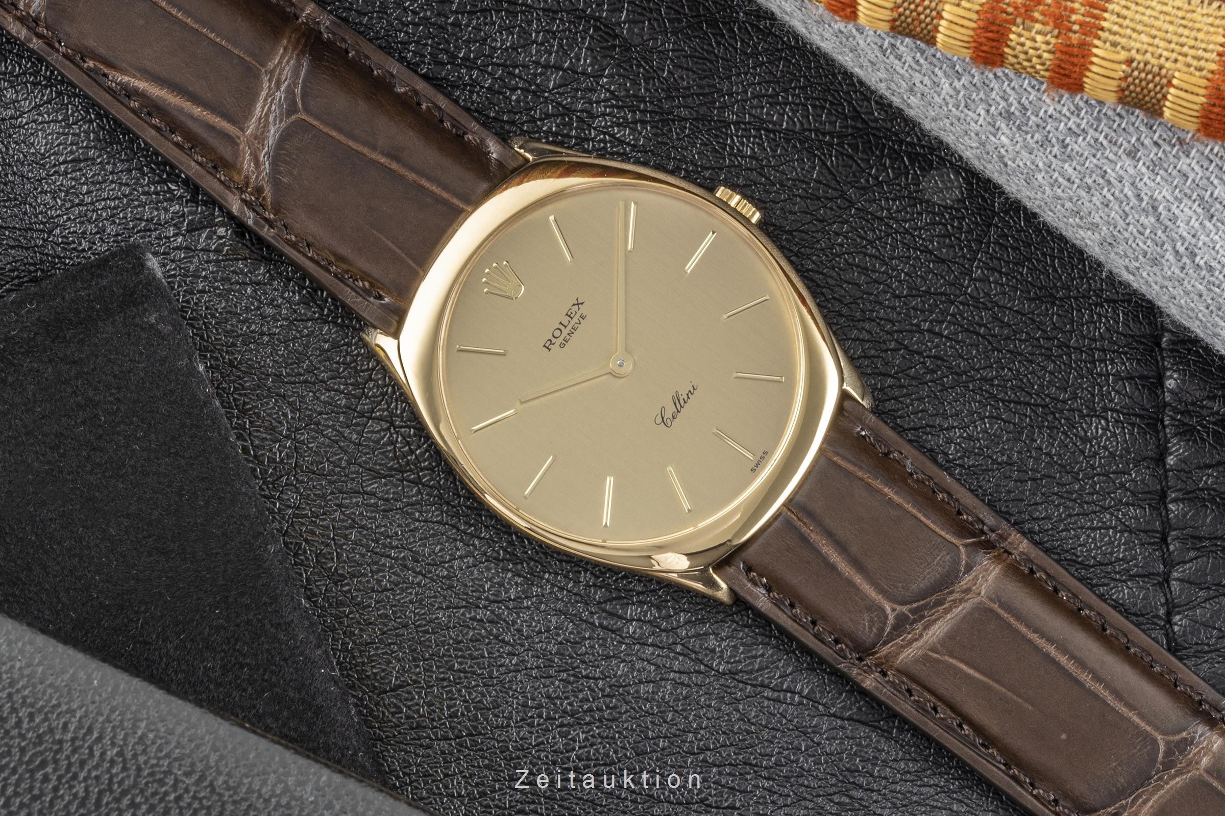Rolex Cellini oro de 18 quilates cuerda manual reloj para caballeros 4133/8  [2301259]