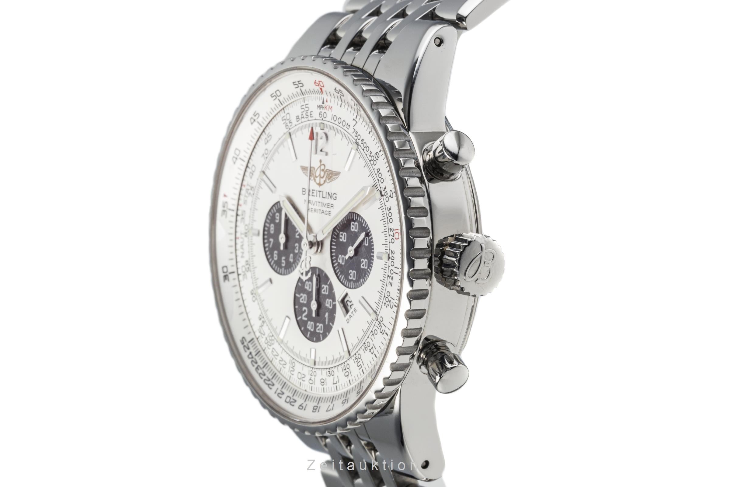 Breitling Navitimer Heritage chronograph steel automatic men's watch A35350  [2301261]