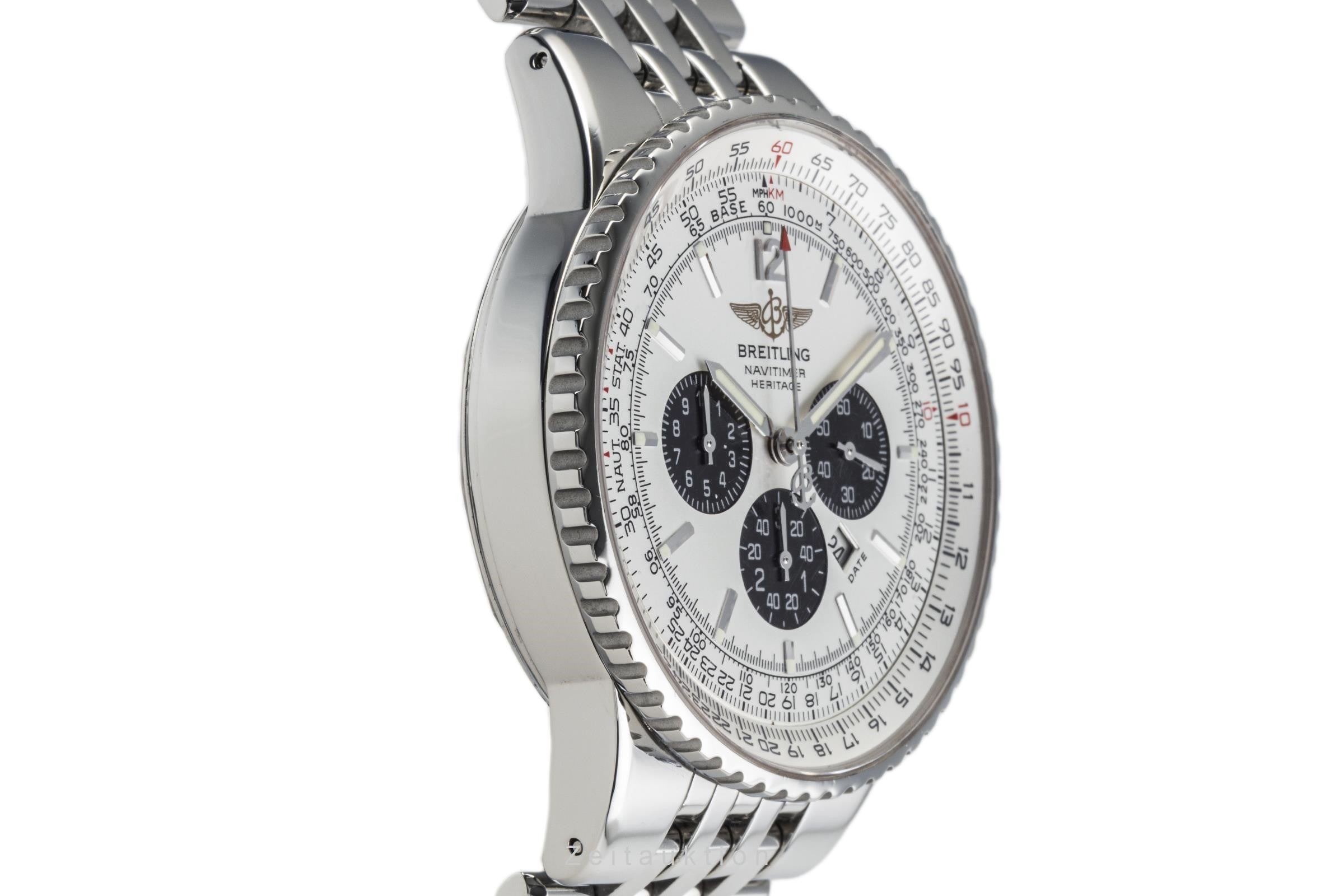 Breitling Navitimer Heritage chronograph steel automatic men's watch A35350  [2301261]