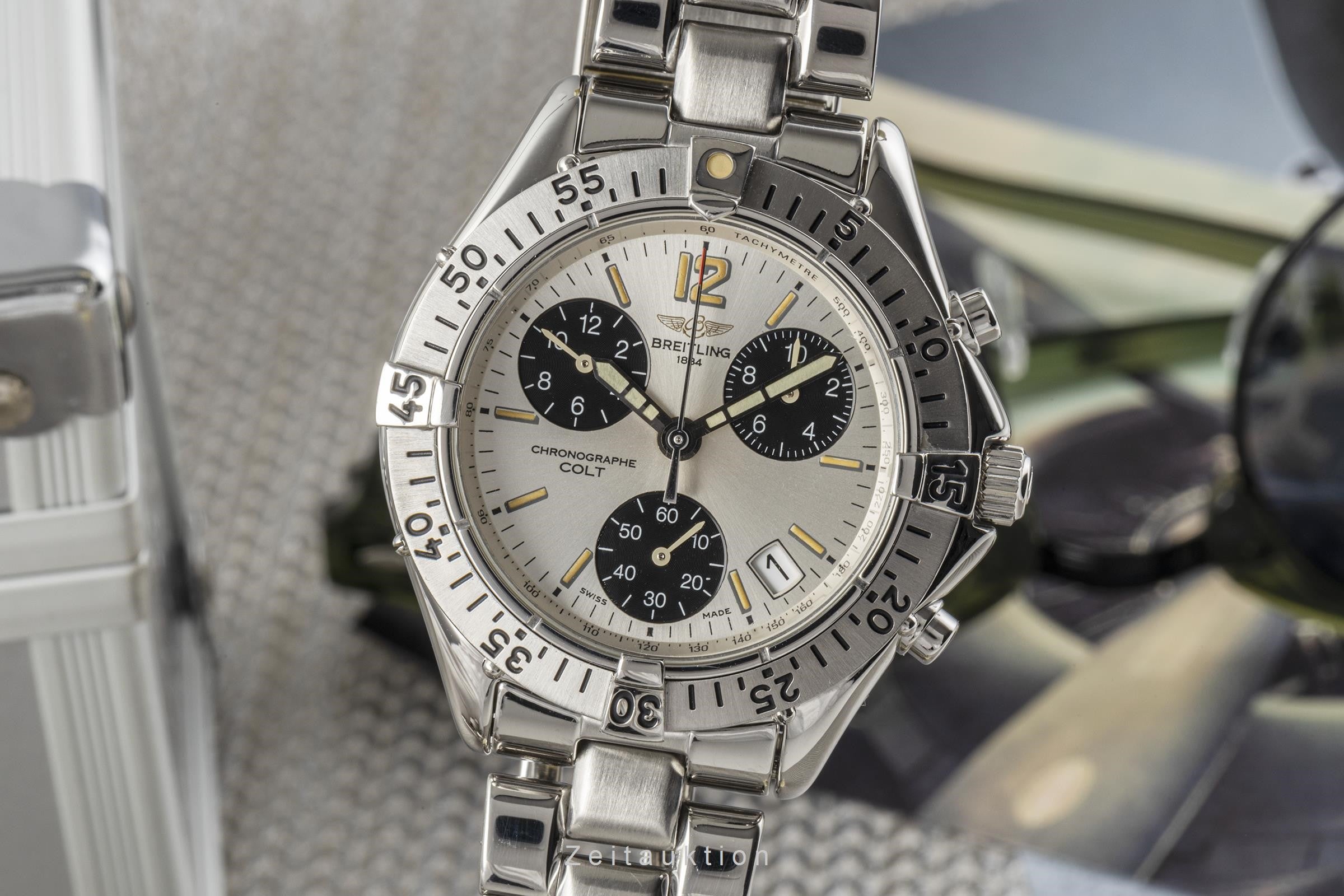Breitling Colt chronograph steel quartz Kal. B53 Ref. A53035 | 2301280