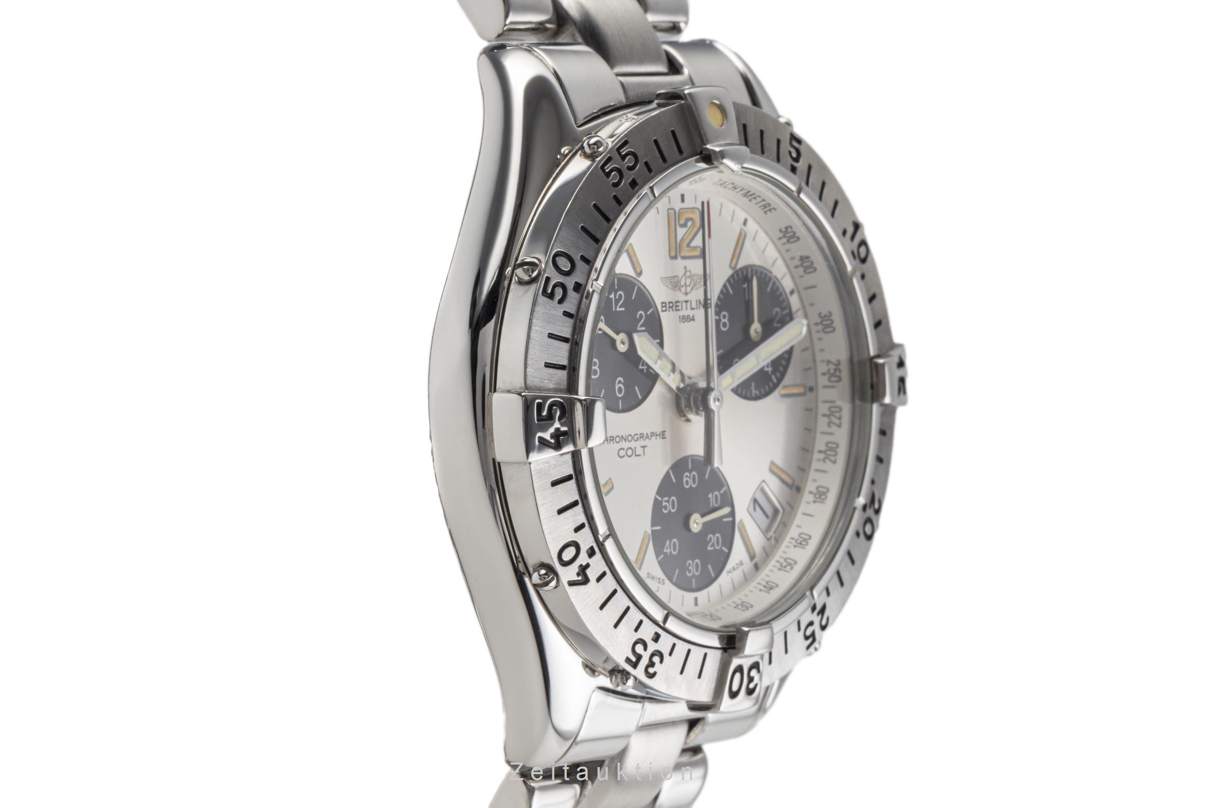 Breitling Colt chronograph steel quartz men's watch A53035  [2301280]