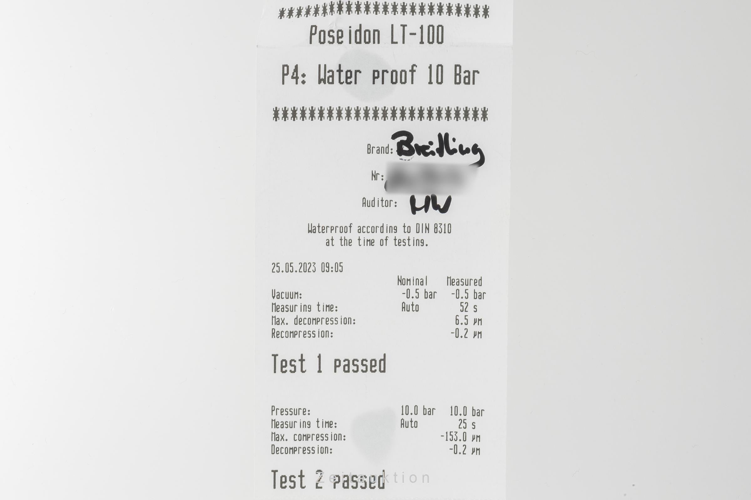 Breitling Colt chronograph steel quartz men's watch A53035  [2301280]