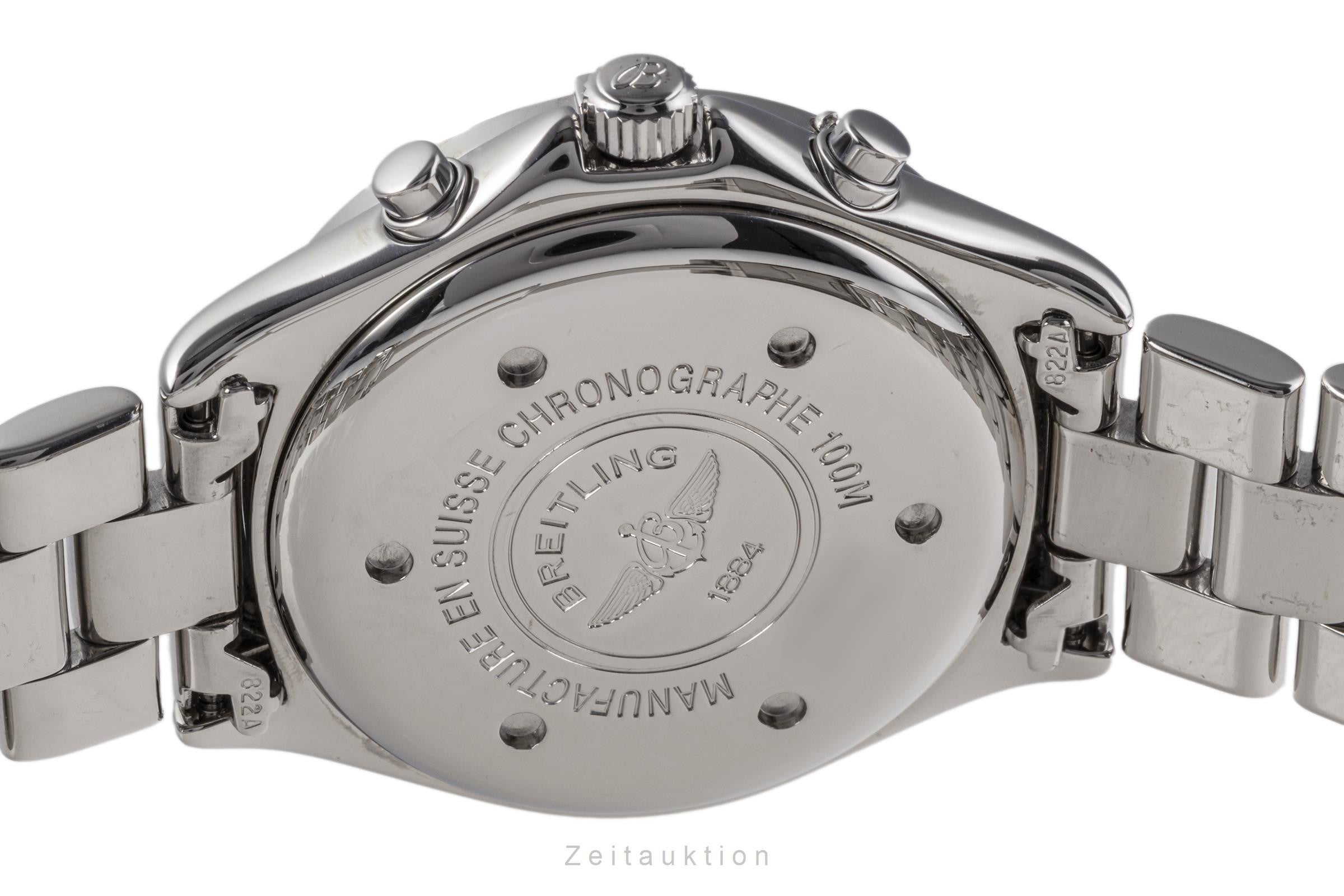 Breitling Colt chronograph steel quartz men's watch A53035  [2301280]