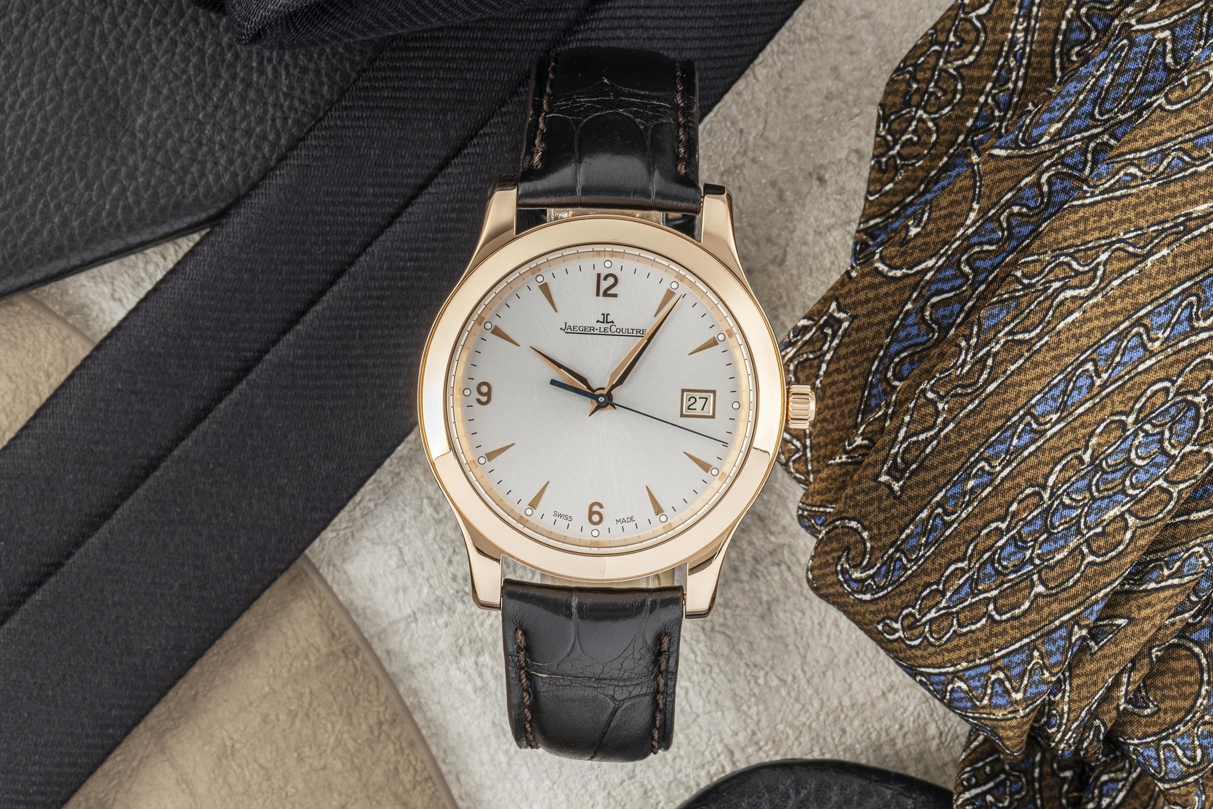 Jaeger-LeCoultre Master Control 18K Roségold Automatik Herrenuhr 147.2.37.S [2301297]