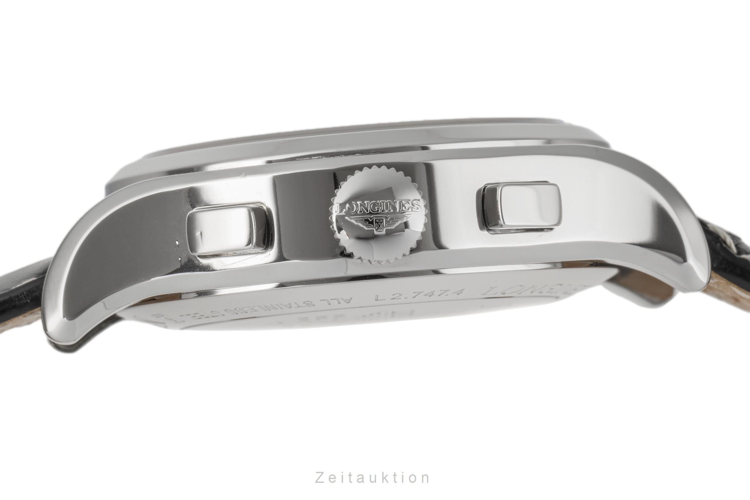 Longines Heritage chronographe acier automatique montre pour hommes L2.747.4  [2301298]