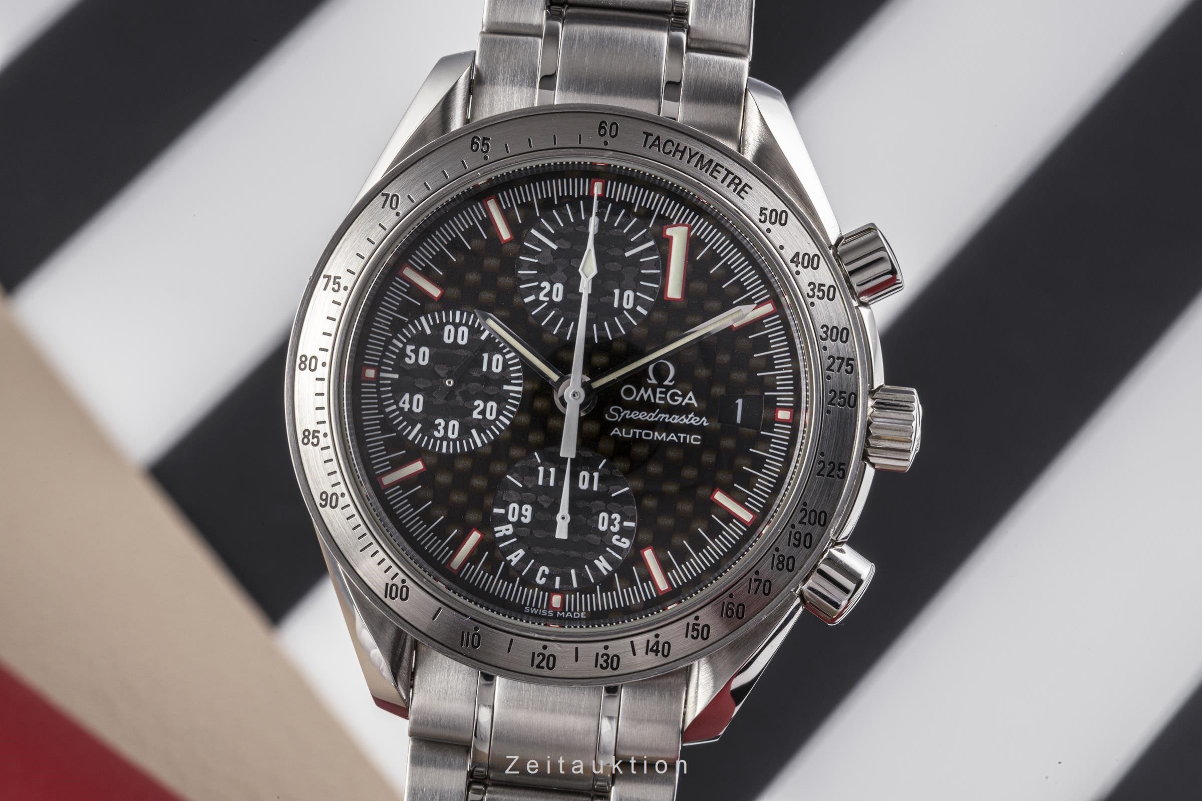 Omega Speedmaster Racing chronograph steel automatic men's watch 3519.50.00, 175.0086  [2301302]