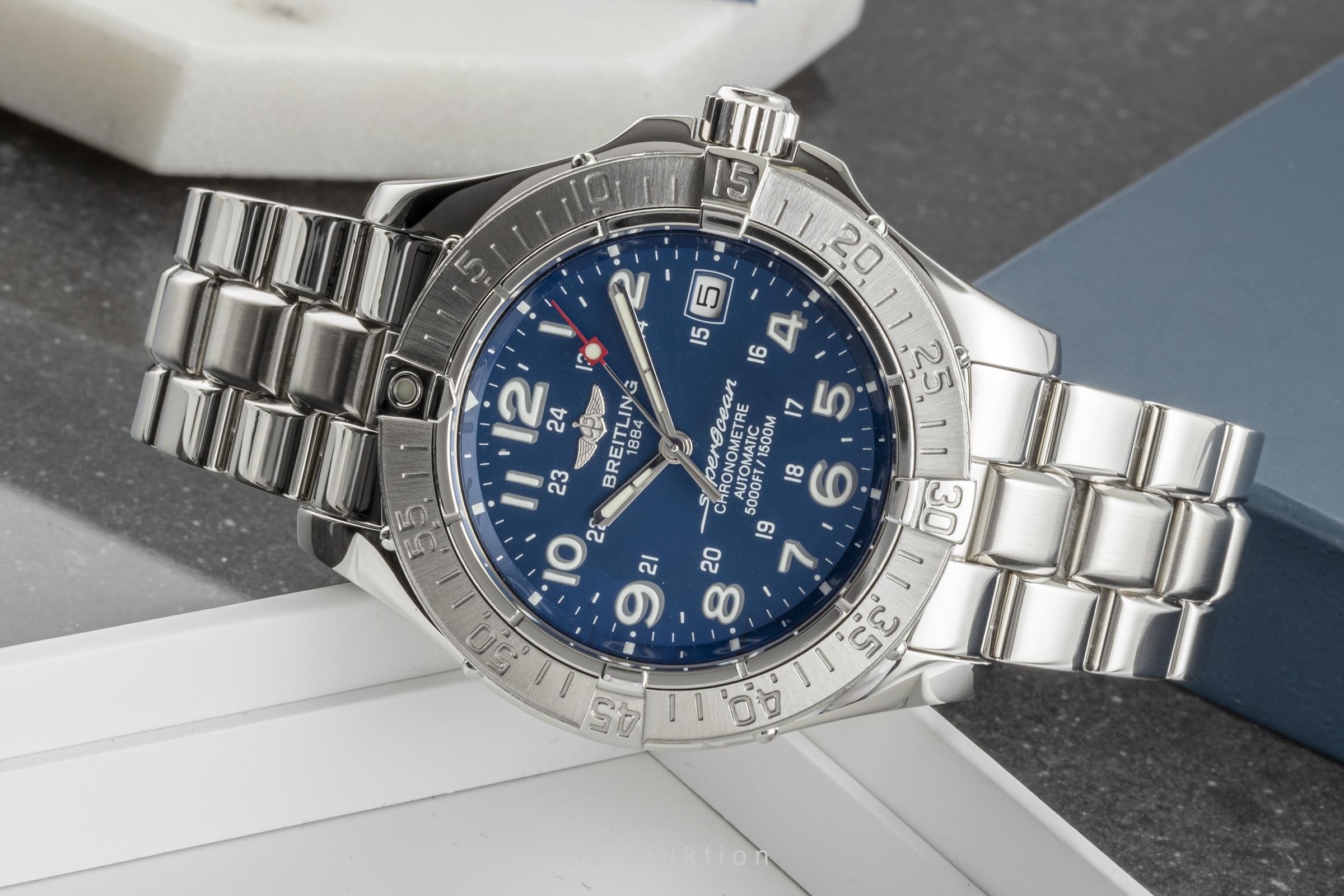Breitling Superocean 1500M Chronometer Stahl Automatik Herrenuhr Ref. A17360  [2301328]