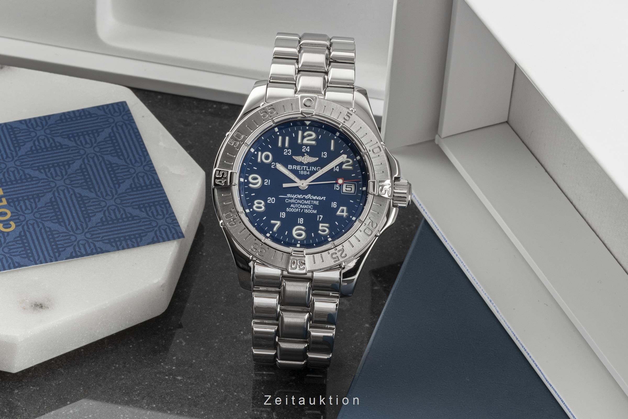 Breitling Superocean 1500M Chronometer Stahl Automatik Herrenuhr Ref. A17360  [2301328]