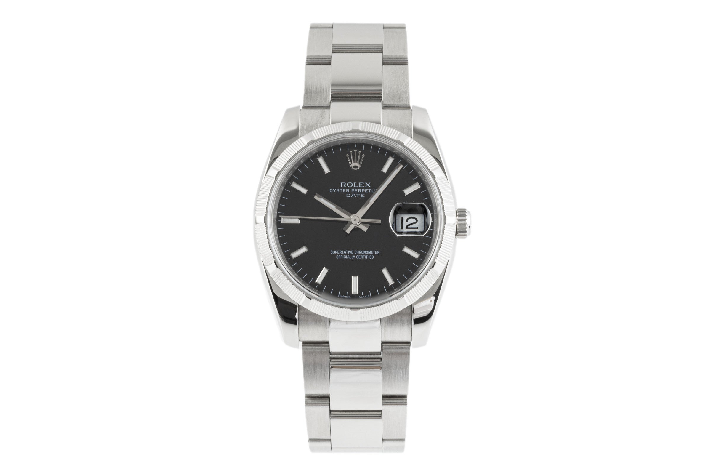 Rolex Date steel automatic men's watch 115210  [2301344]