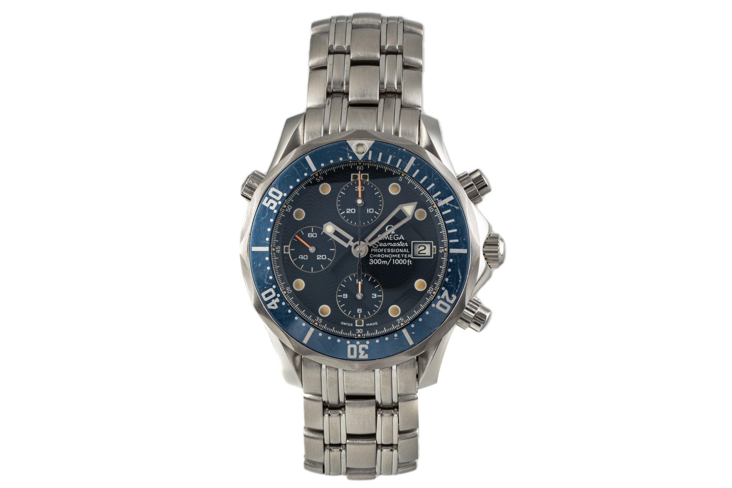 Omega Seamaster chronograph steel automatic men's watch 178.0504, 378.0504, 175.0504, 375.0504, 2298.80.00  [2301404]