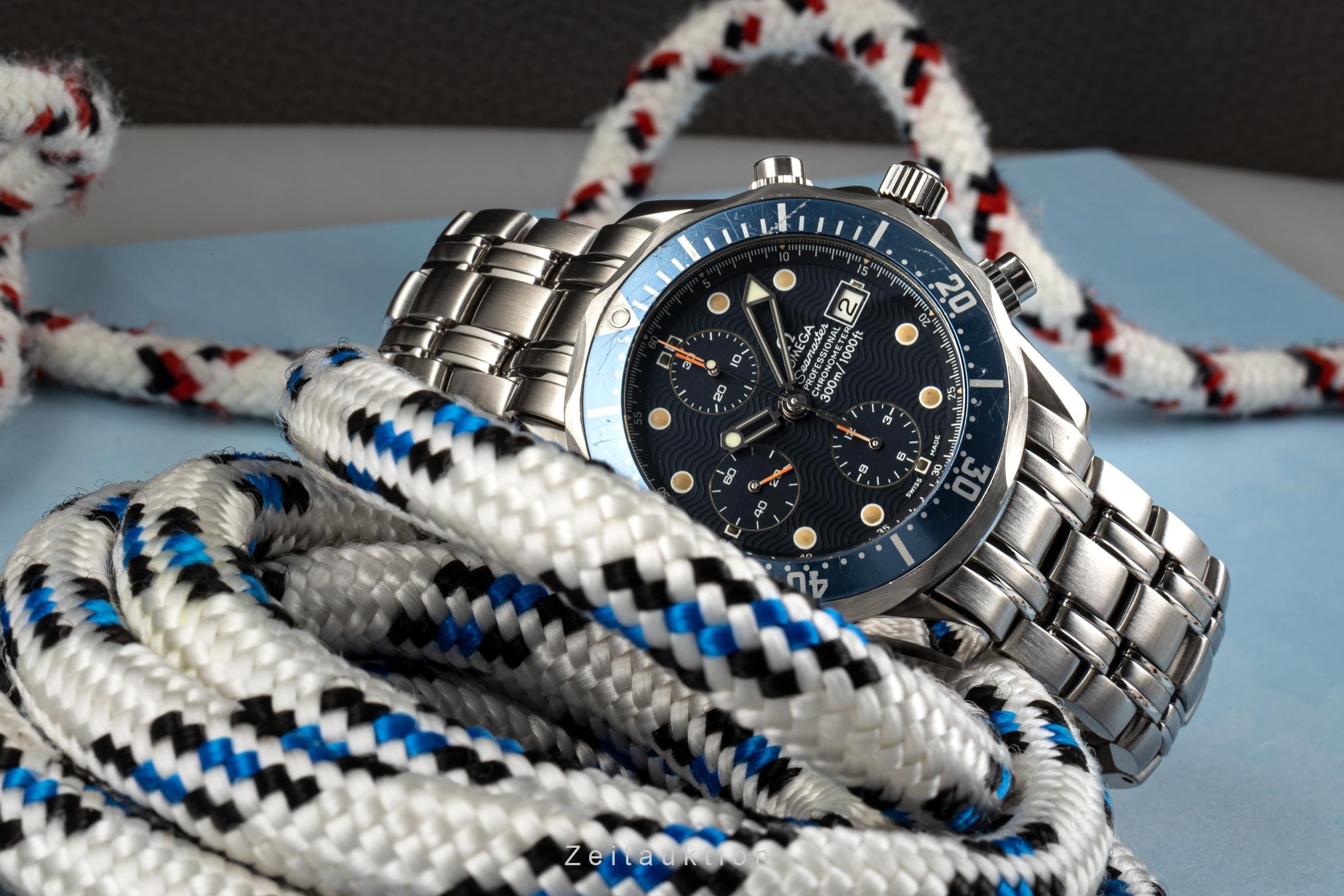 Omega Seamaster chronograph steel automatic men's watch 178.0504, 378.0504, 175.0504, 375.0504, 2298.80.00  [2301404]