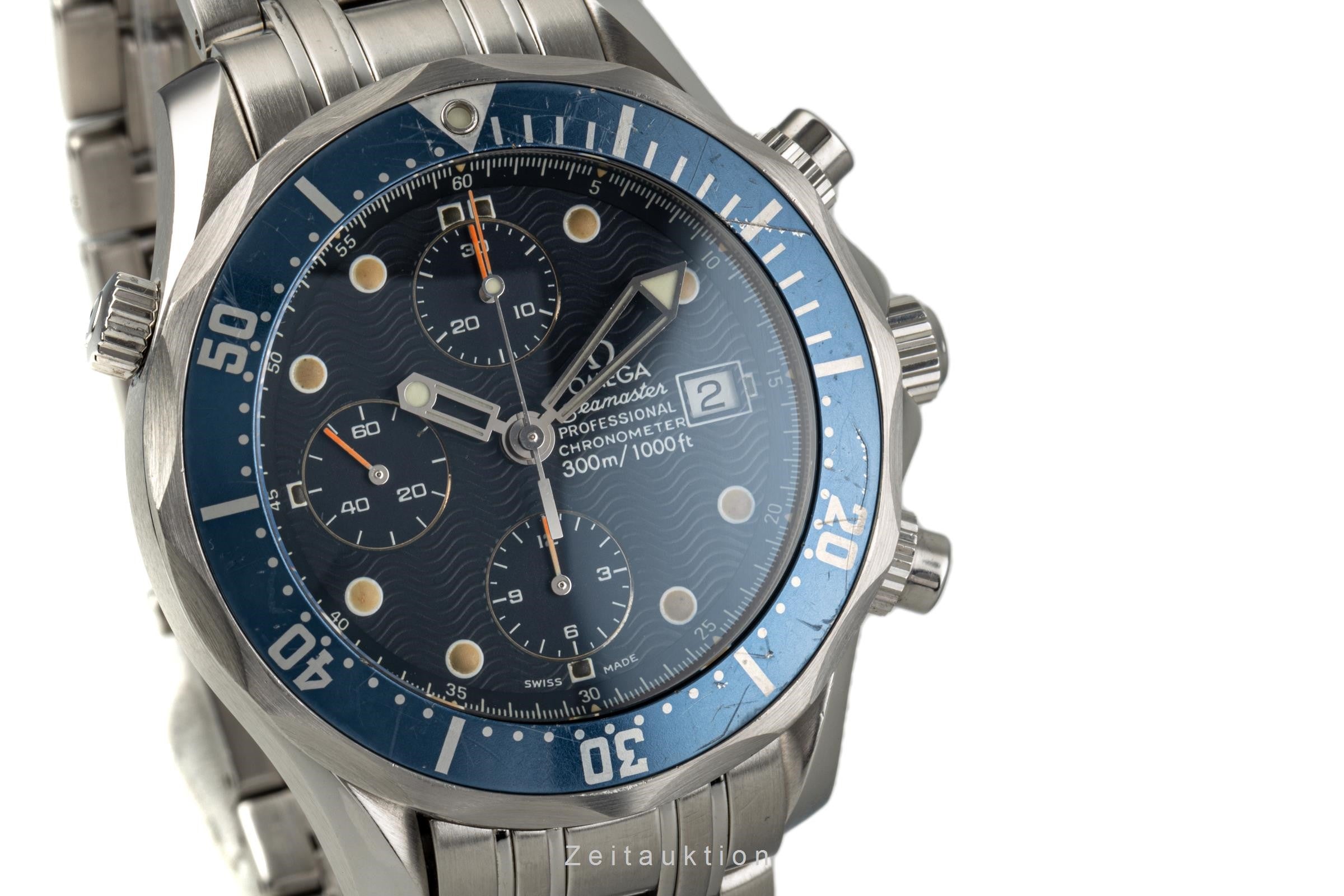 Omega Seamaster chronograph steel automatic men's watch 178.0504, 378.0504, 175.0504, 375.0504, 2298.80.00  [2301404]