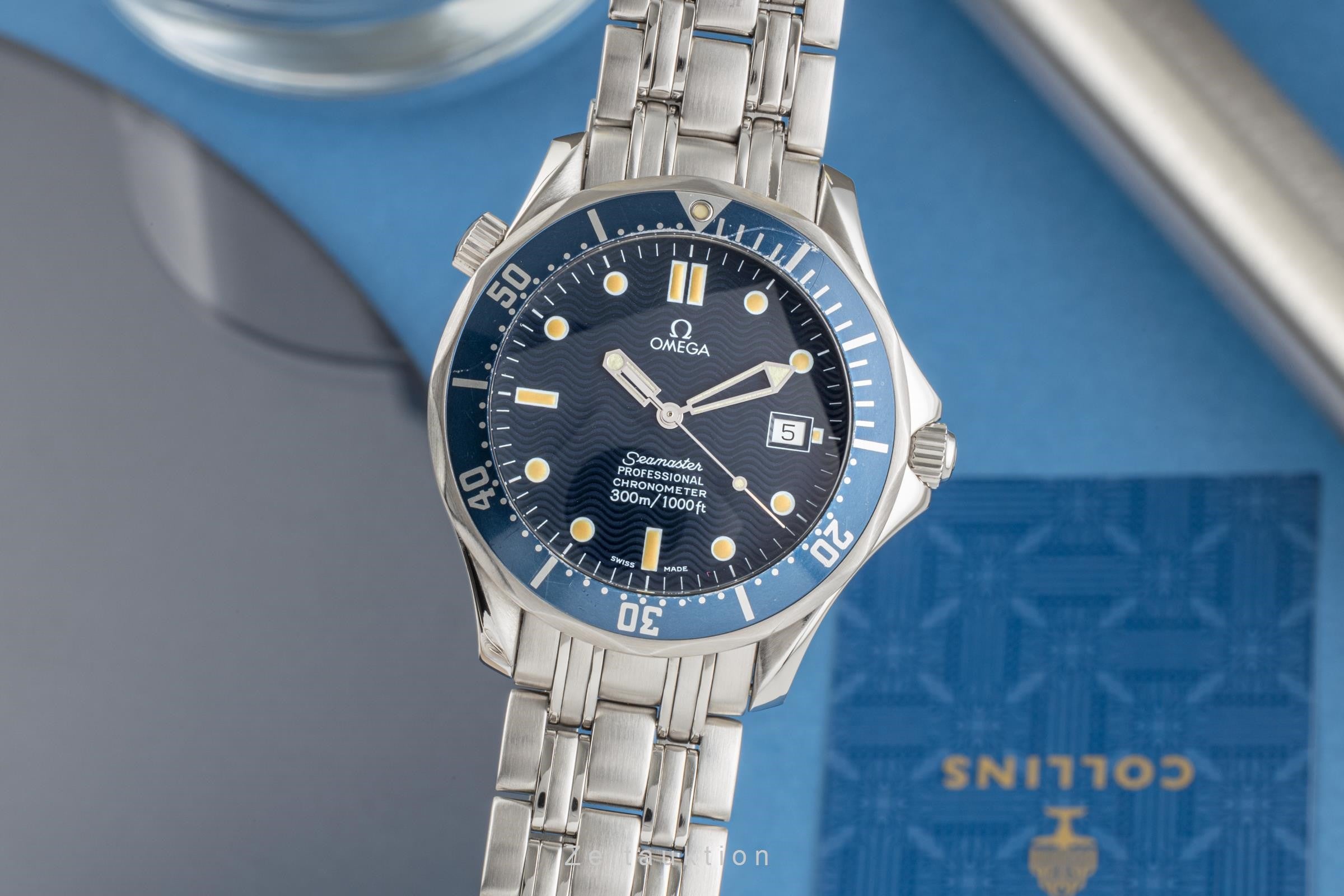Omega Seamaster steel automatic men's watch 168.1503, 368.1503, 2531.80.00 LP: 6300EUR  [2301418]