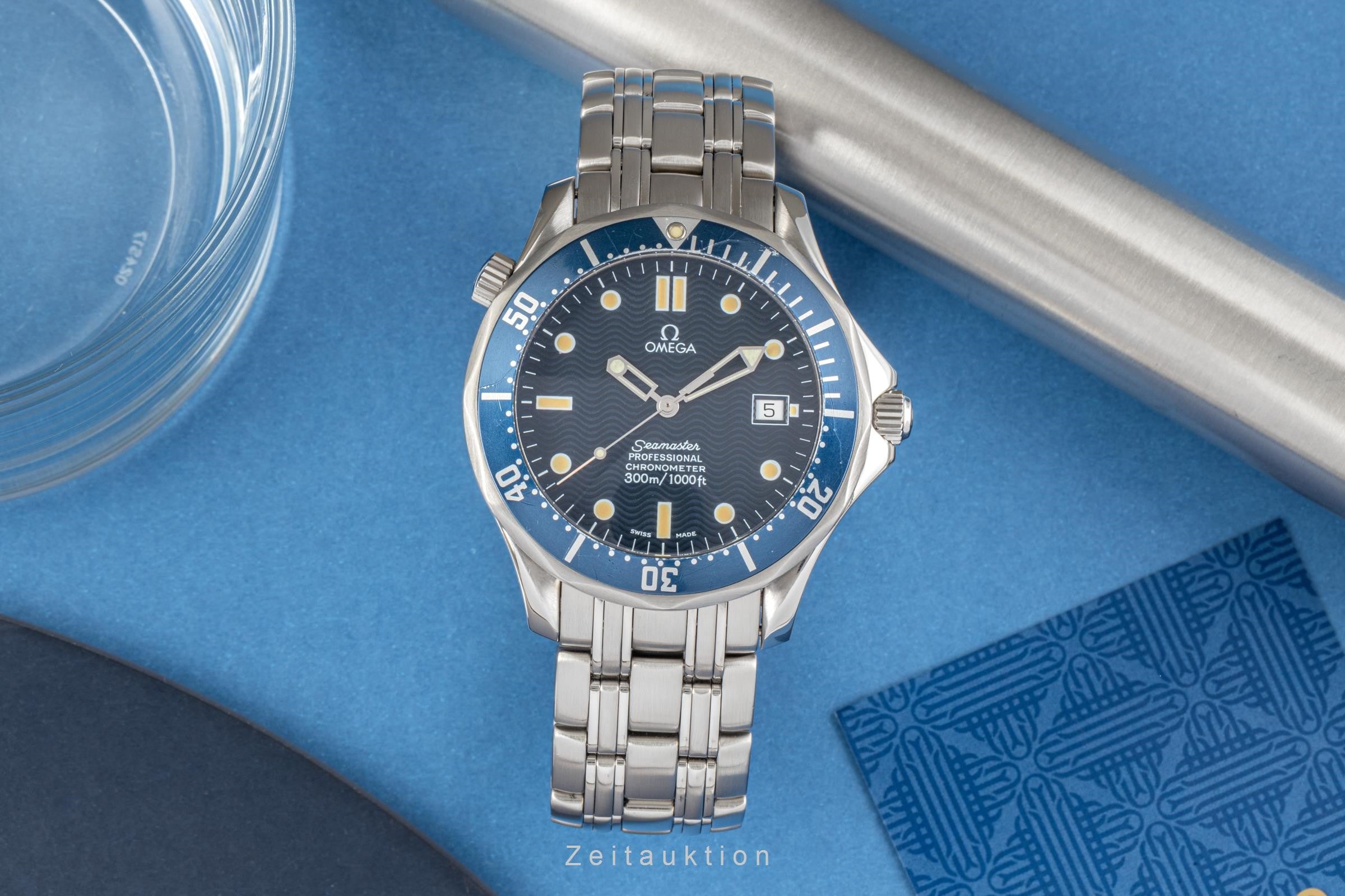 Omega Seamaster steel automatic men's watch 168.1503, 368.1503, 2531.80.00 LP: 6300EUR  [2301418]