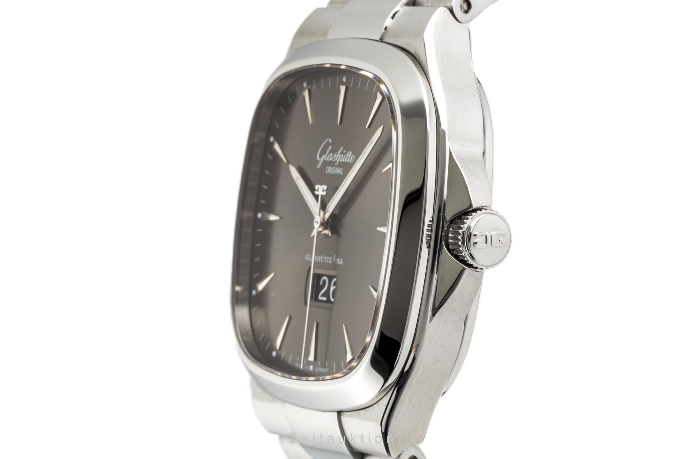 Glashütte Seventies acciaio automatismo orologio da uomo 2-39-47-12-12-14 LP: 10800EUR  [2301432]