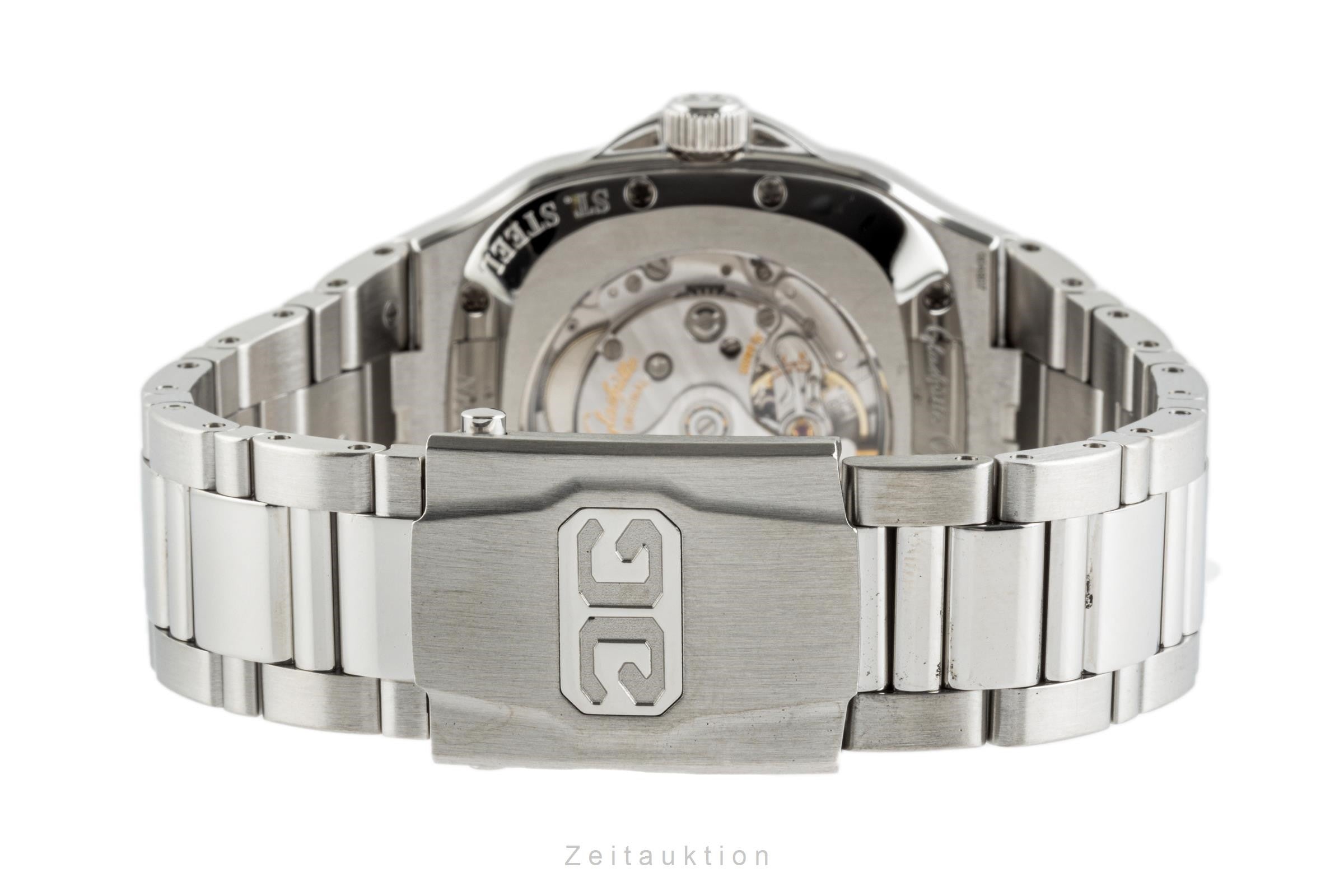 Glashütte Seventies acciaio automatismo orologio da uomo 2-39-47-12-12-14 LP: 10800EUR  [2301432]