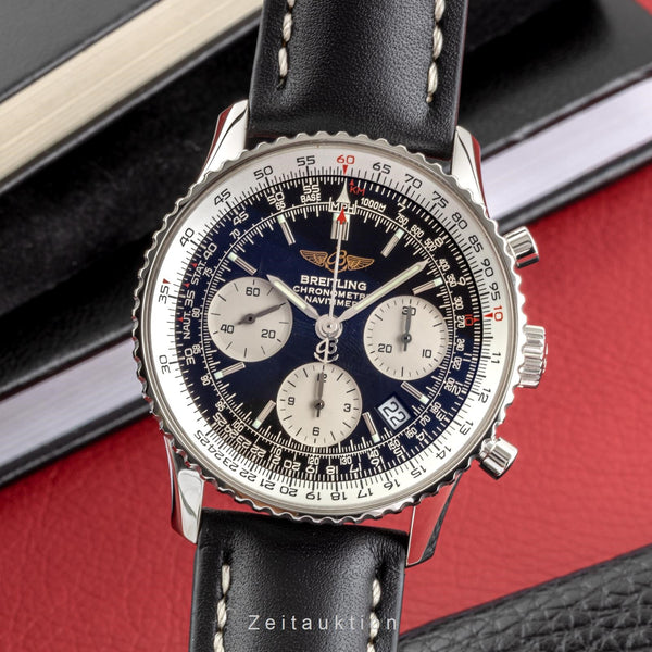 Breitling Navitimer chronograph steel automatic men's watch A23322 LP: 5850EUR  [2301442]