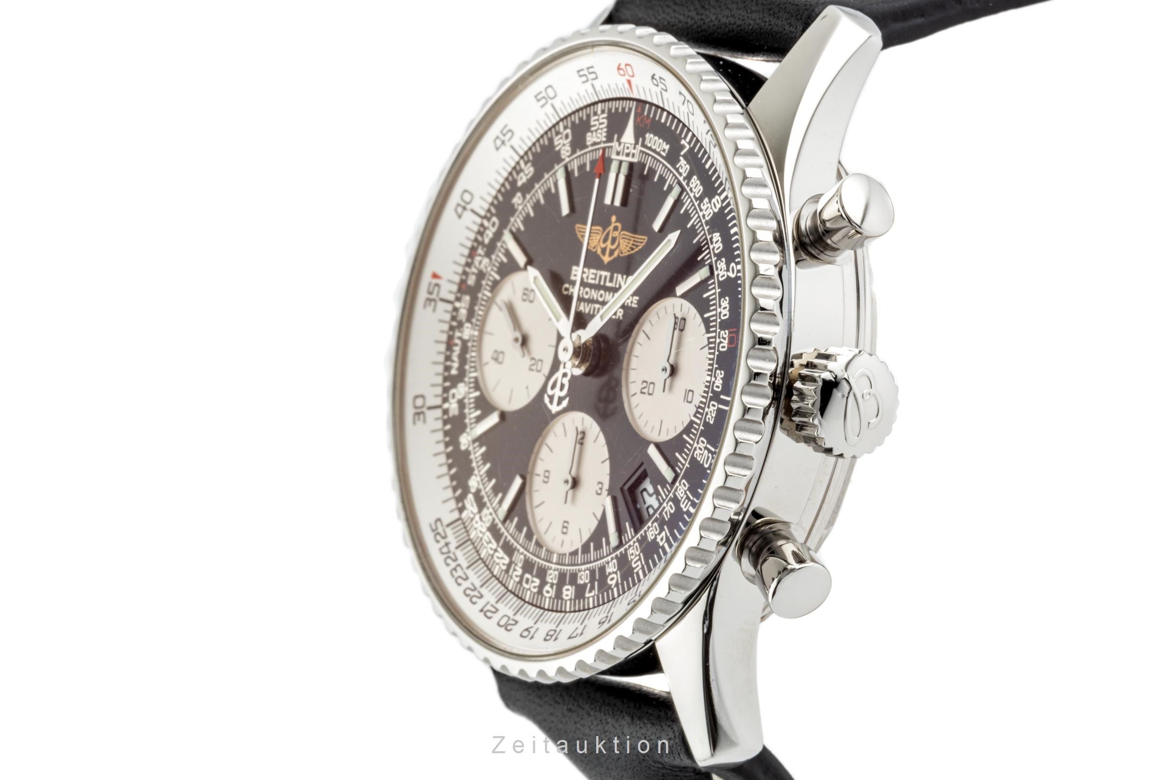 Breitling Navitimer chronograph steel automatic men's watch A23322 LP: 5850EUR  [2301442]