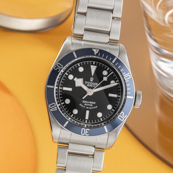 Tudor Black Bay acero automático reloj para caballeros 79220B LP: 3950EUR  [2301461]