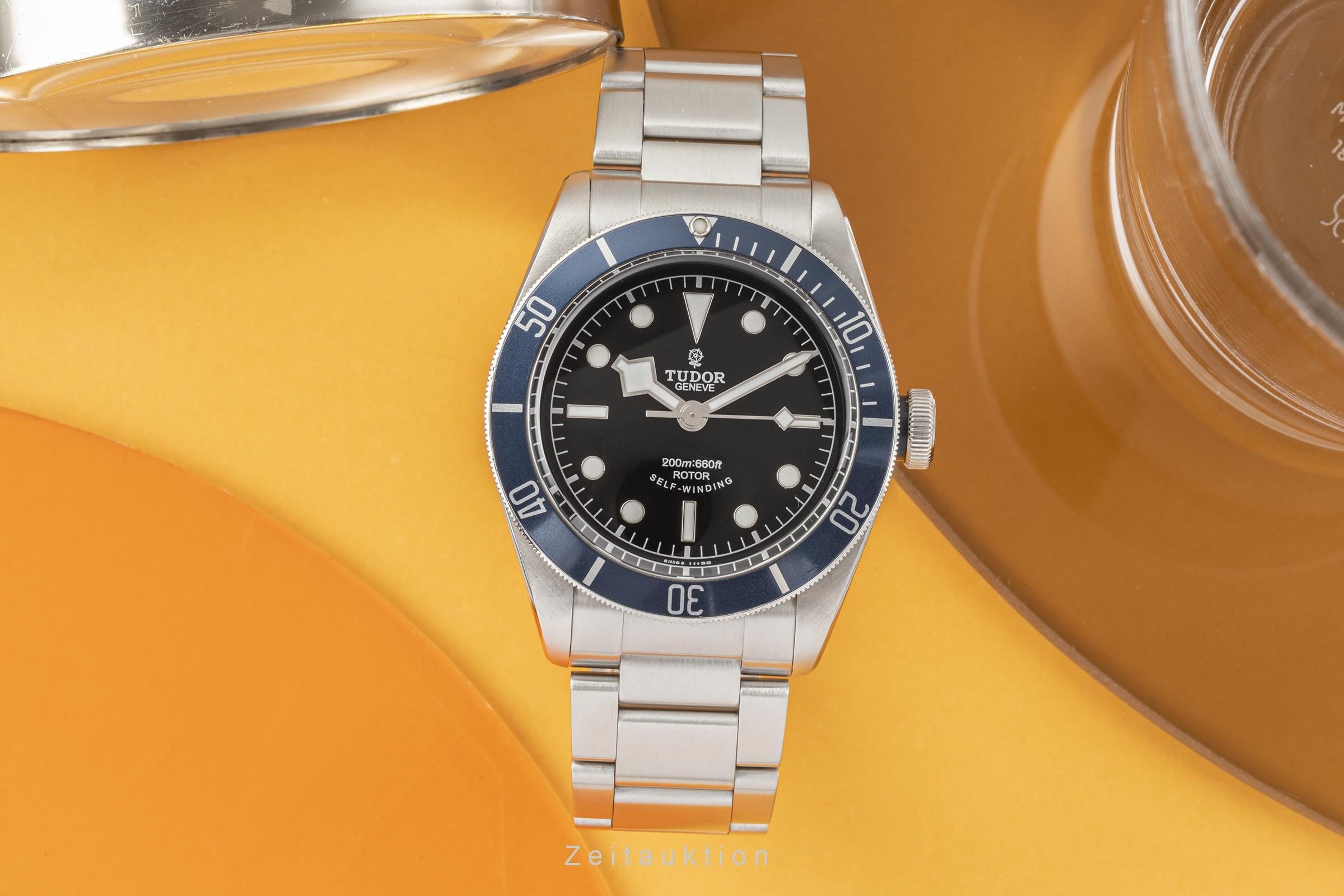 Tudor Black Bay acero automático reloj para caballeros 79220B LP: 3950EUR  [2301461]