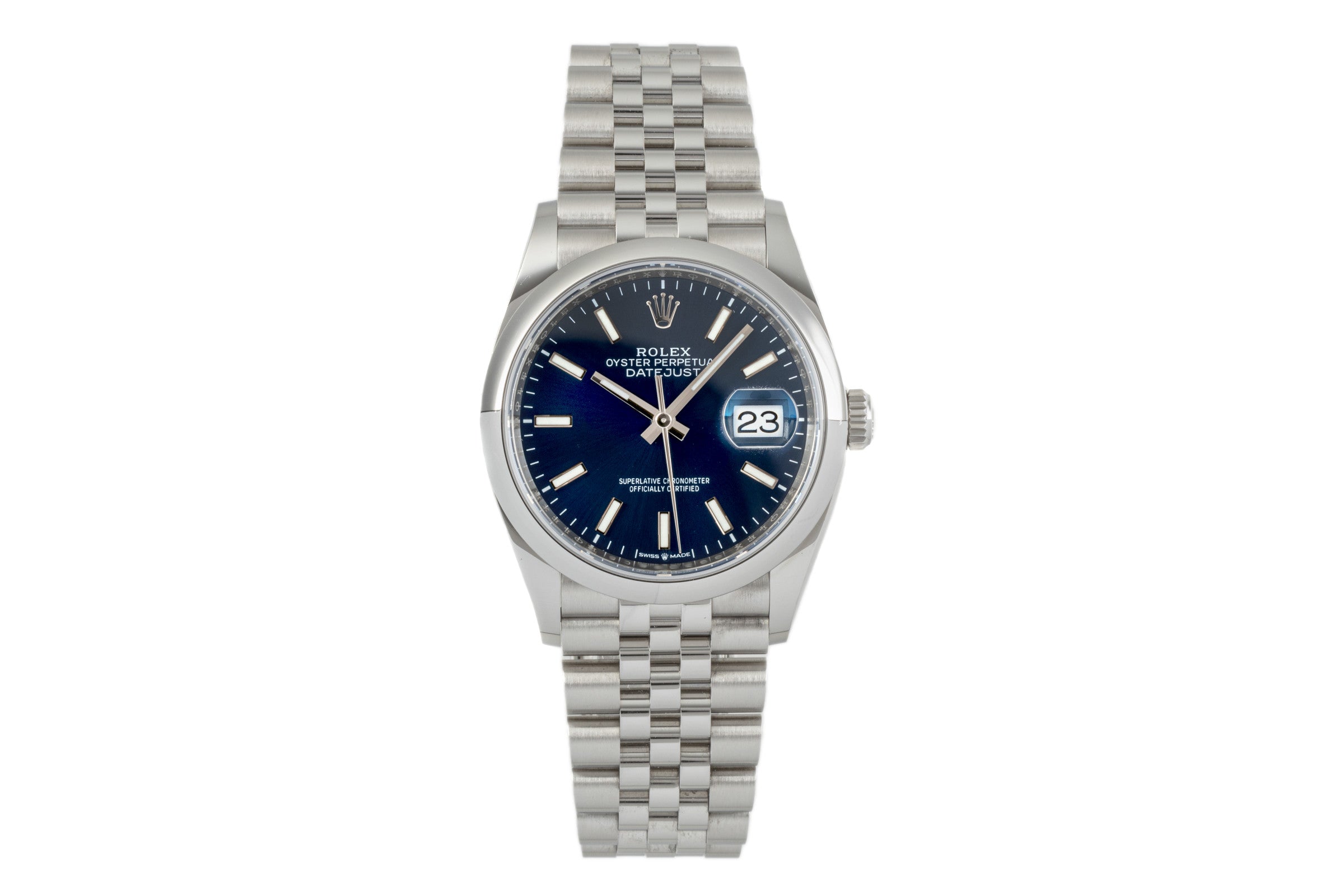 Rolex Datejust acier automatique montre pour hommes 126200  [2301497]