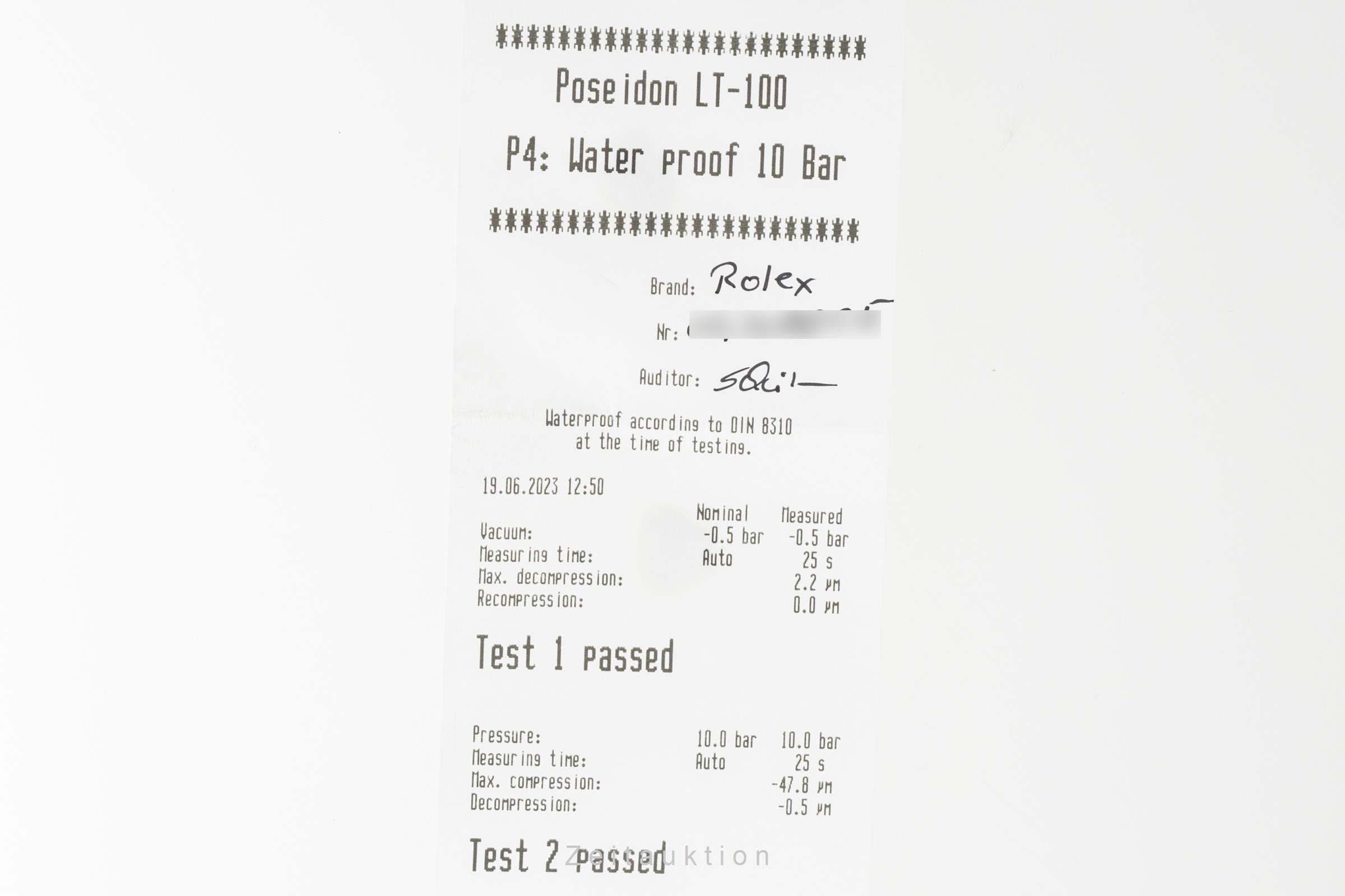 Rolex Datejust acier automatique montre pour hommes 126200  [2301497]