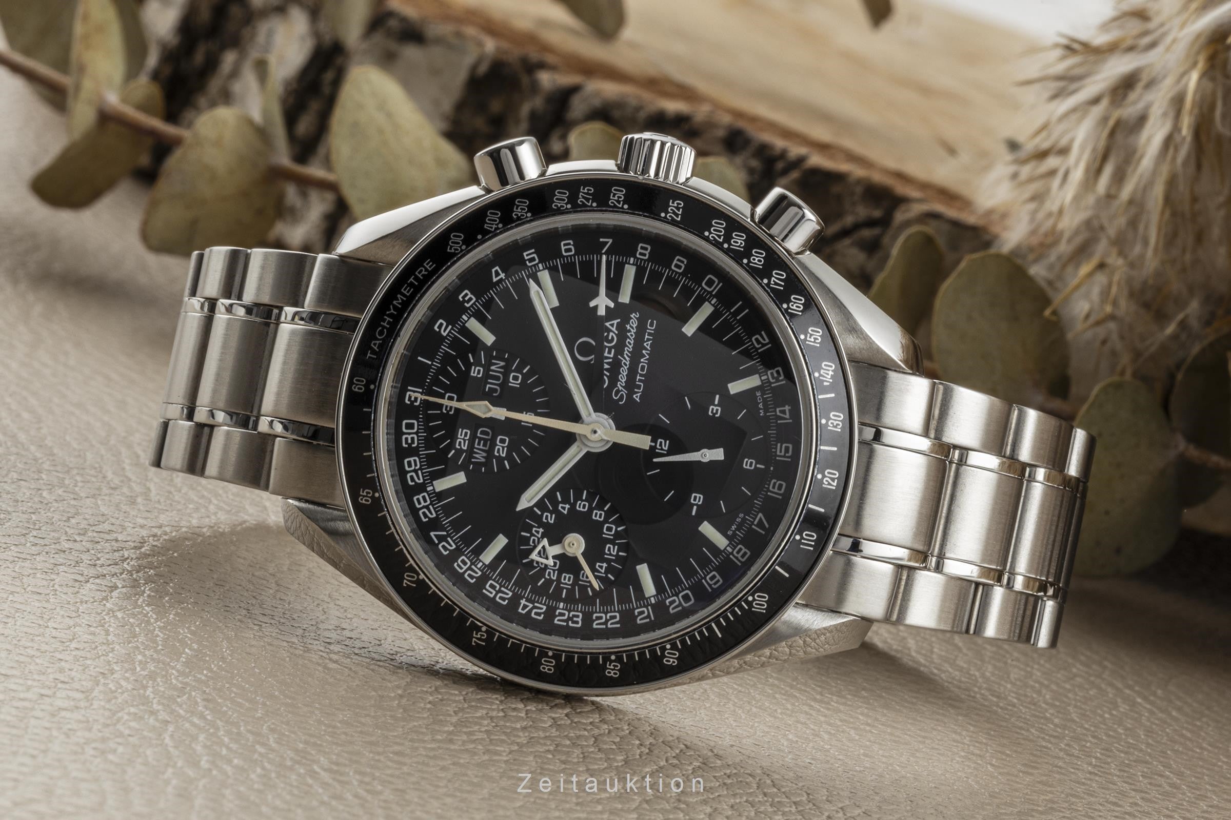 Omega Speedmaster Day Date Chronograph Automatik Stahl Herrenuhr 3520.50.00 [2301498]