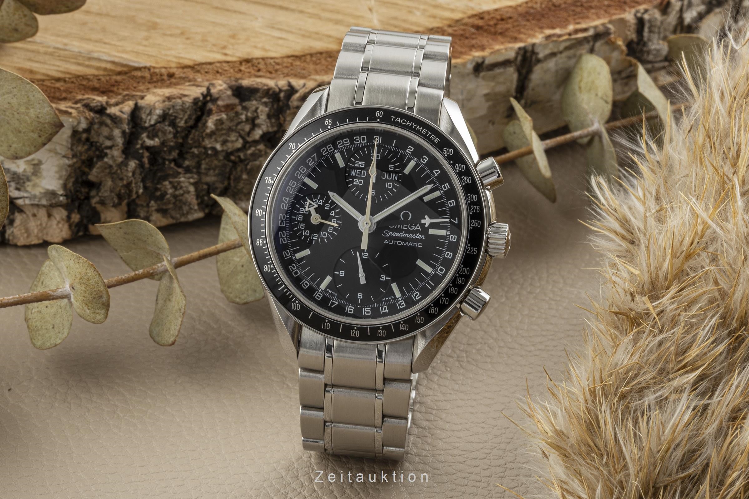 Omega Speedmaster Day Date Chronograph Automatik Stahl Herrenuhr 3520.50.00 [2301498]