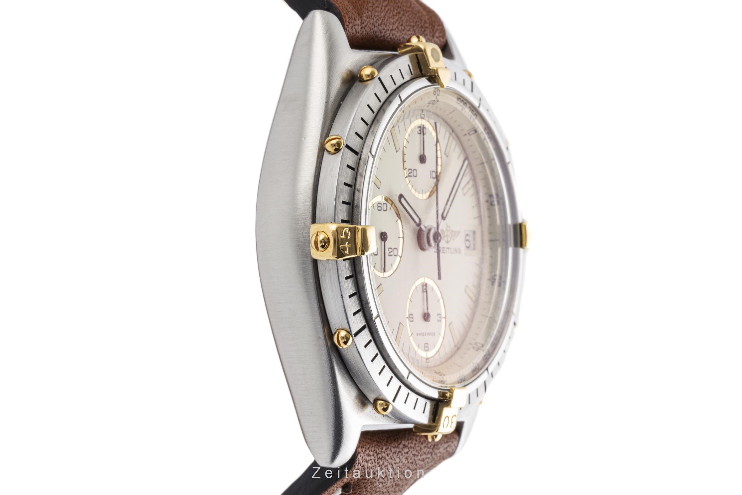 Breitling Chronomat chronographe acier / doré automatique montre pour hommes 81950  [2301510]