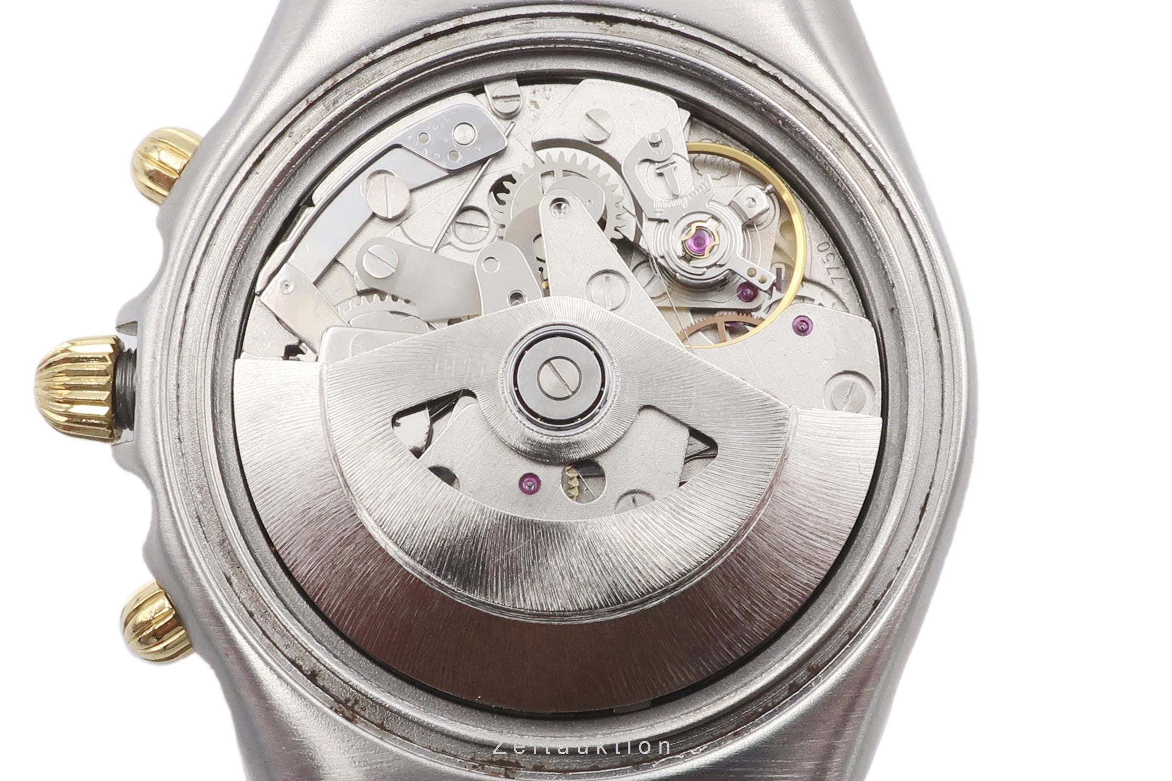 Breitling Chronomat chronographe acier / doré automatique montre pour hommes 81950  [2301510]