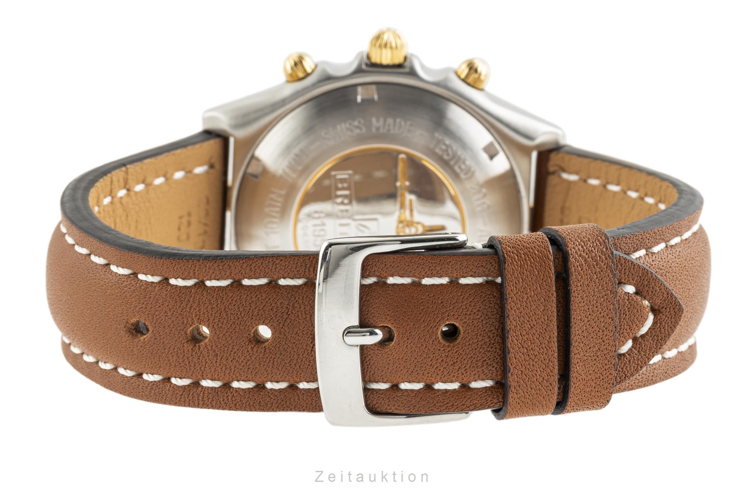 Breitling Chronomat chronographe acier / doré automatique montre pour hommes 81950  [2301510]