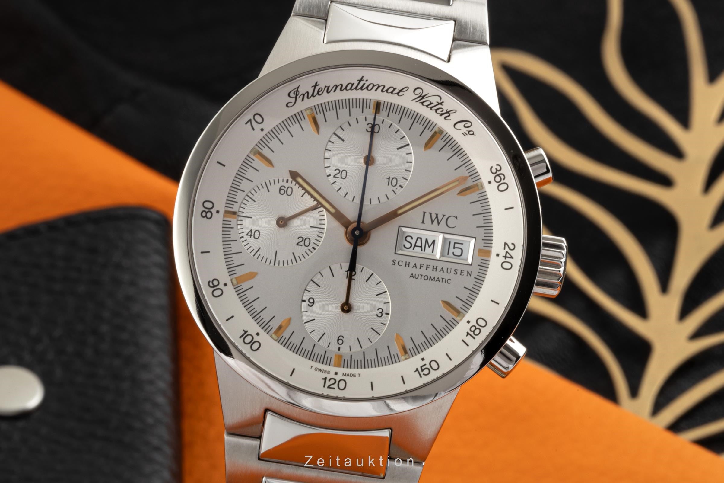 IWC GST cronografo acciaio automatismo orologio da uomo IW370711 LP: 9300EUR  [2301527]