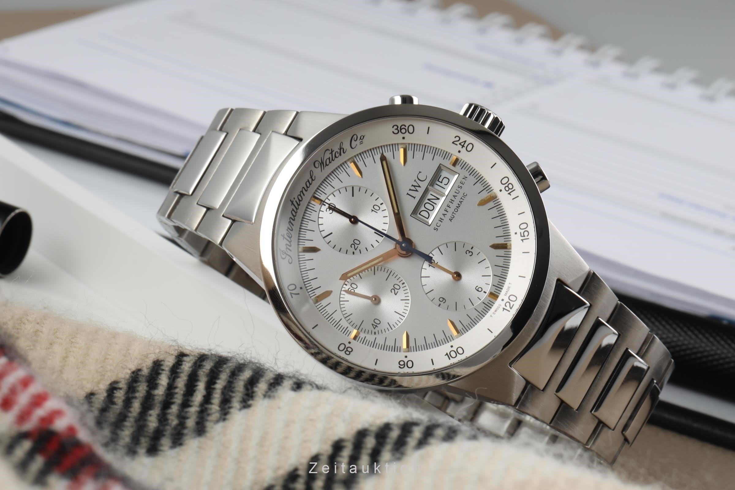 IWC GST Chronograph Day-Date Automatik Stahl IW370711 VP: 9300,- € [2301527]