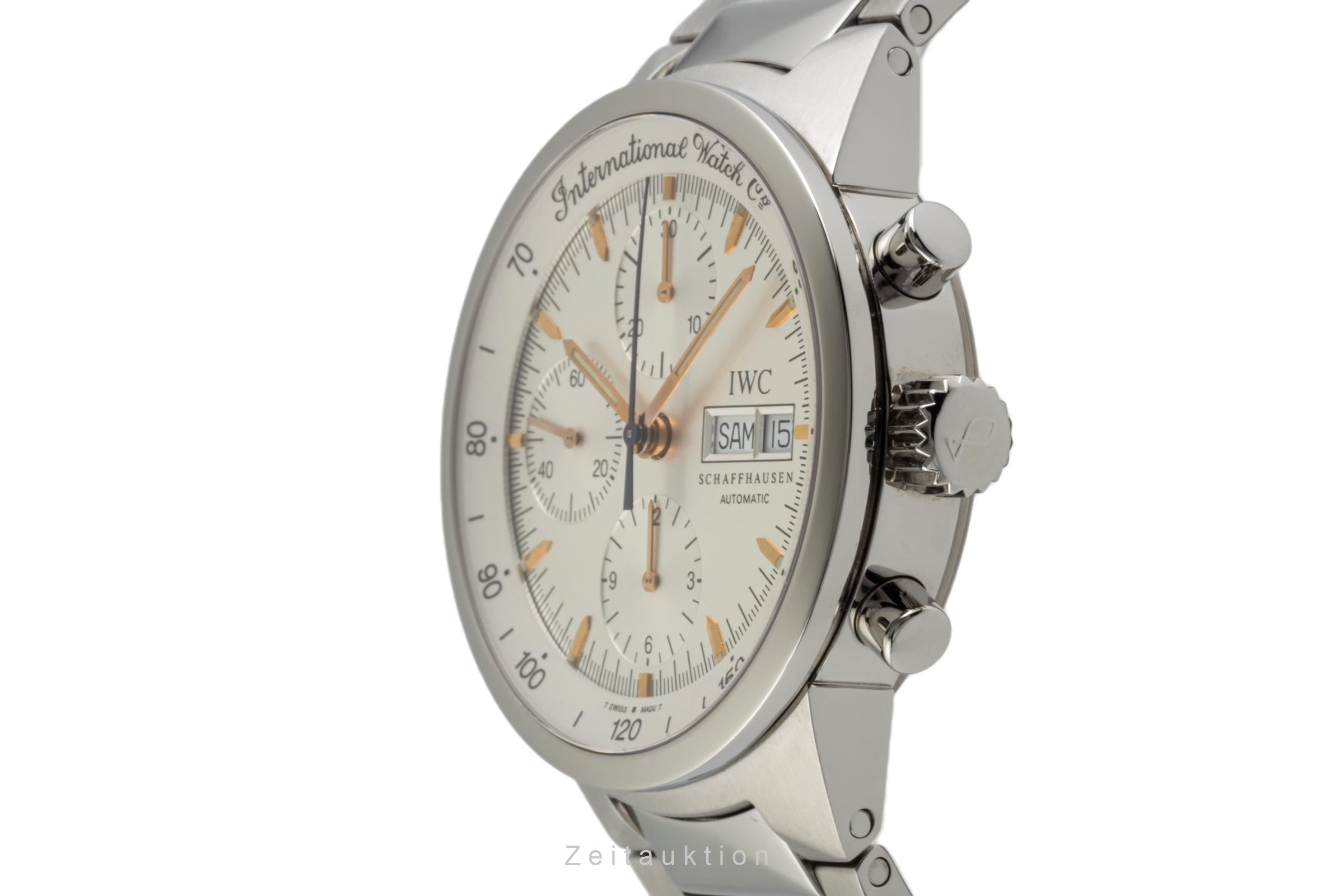 IWC GST Chronograph Day-Date Automatik Stahl IW370711 VP: 9300,- € [2301527]