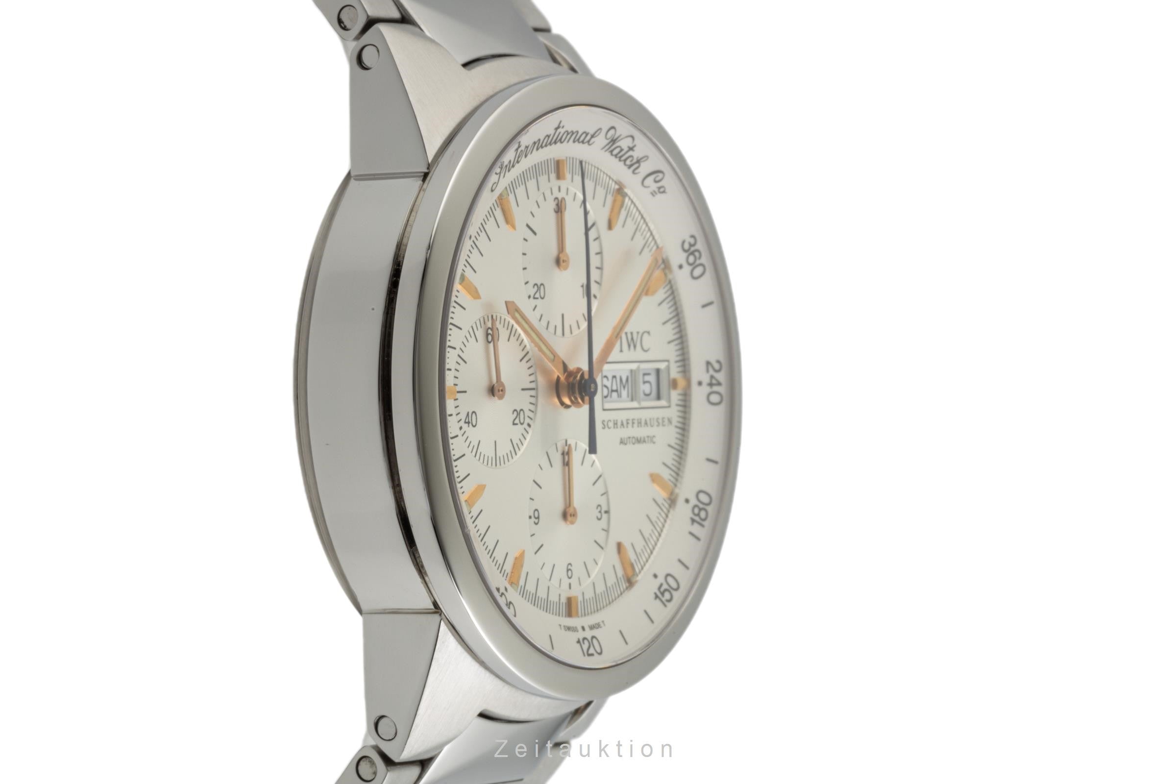 IWC GST Chronograph Day-Date Automatik Stahl IW370711 VP: 9300,- € [2301527]