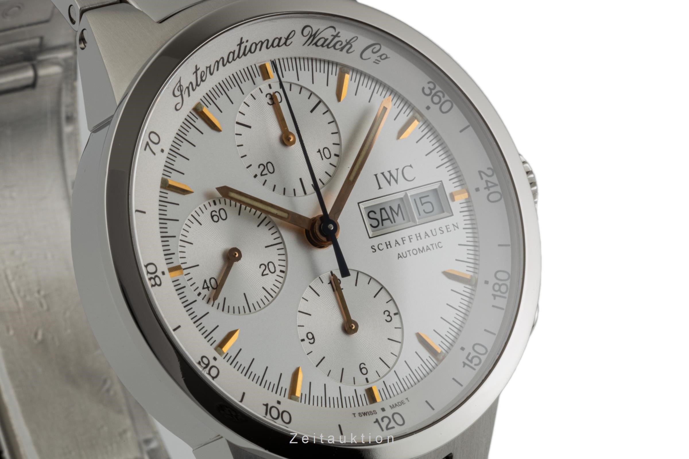 IWC GST Chronograph Day-Date Automatik Stahl IW370711 VP: 9300,- € [2301527]