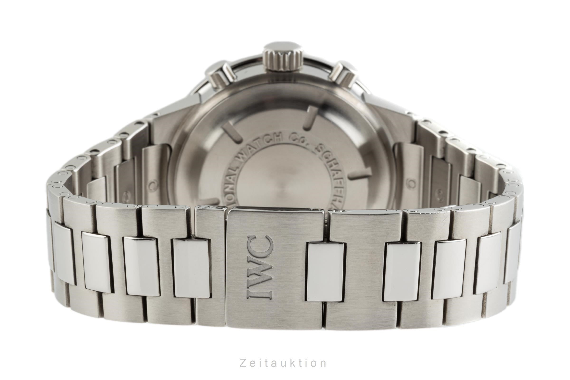 IWC GST Chronograph Day-Date Automatik Stahl IW370711 VP: 9300,- € [2301527]