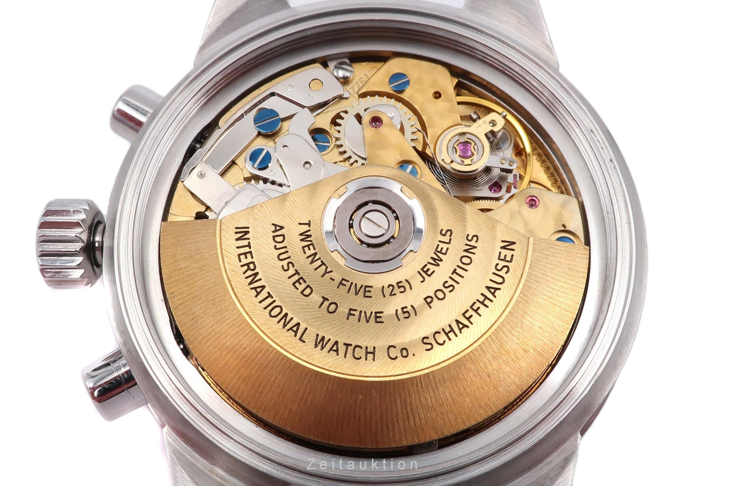 IWC GST Chronograph Day-Date Automatik Stahl IW370711 VP: 9300,- € [2301527]