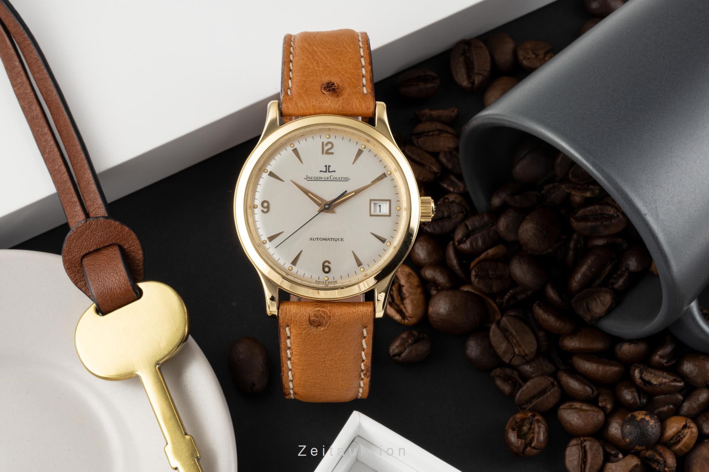 Jaeger LeCoultre Master Control 18 ct gold automatic men's watch 140.1.89 LP: 0EUR  [2301538]