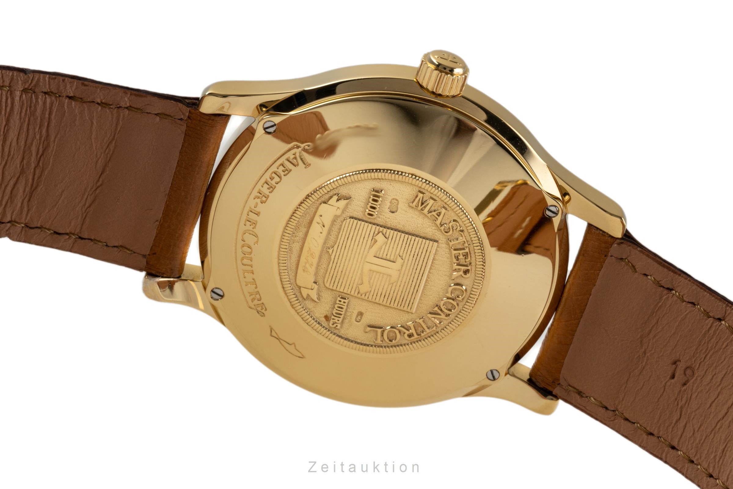 Jaeger LeCoultre Master Control 18 ct gold automatic men's watch 140.1.89 LP: 0EUR  [2301538]