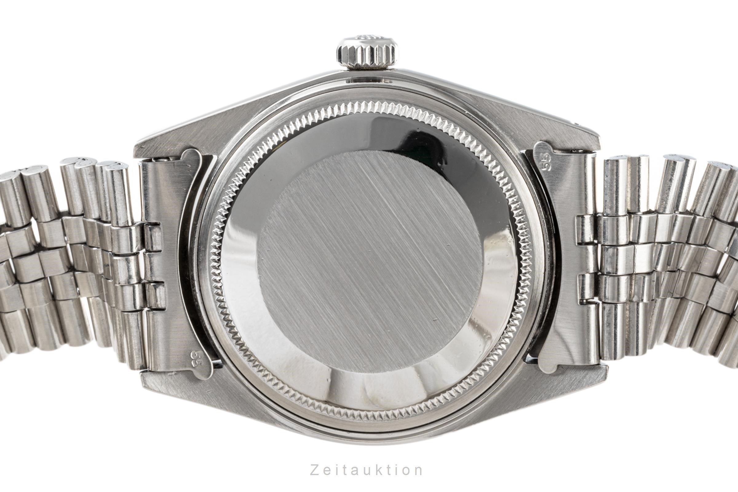 Rolex Datejust 36 Oyster Stahl / Weissgold Automatik Herrenuhr 1601 VP: 8750,- € [2301540]