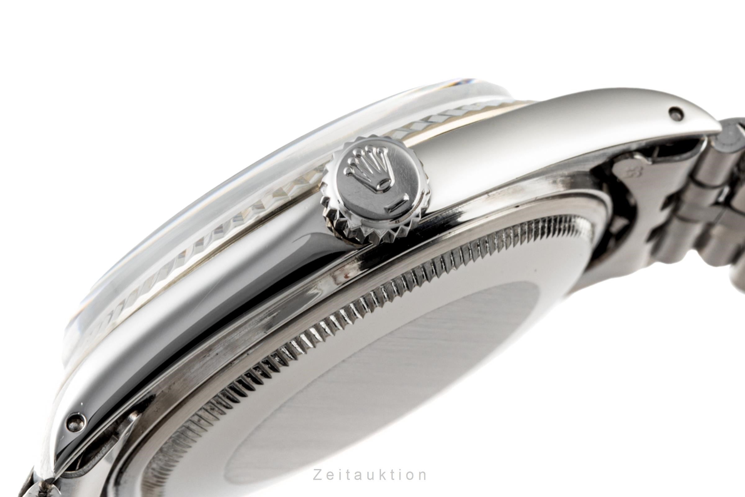 Rolex Datejust 36 Oyster Stahl / Weissgold Automatik Herrenuhr 1601 VP: 8750,- € [2301540]