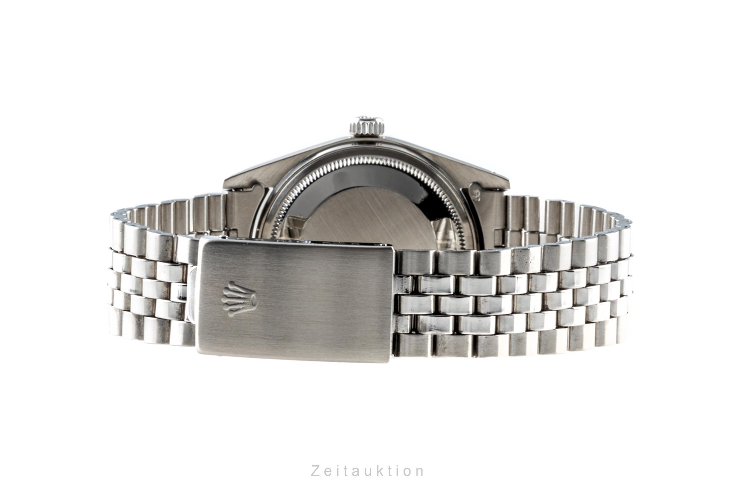 Rolex Datejust 36 Oyster Stahl / Weissgold Automatik Herrenuhr 1601 VP: 8750,- € [2301540]