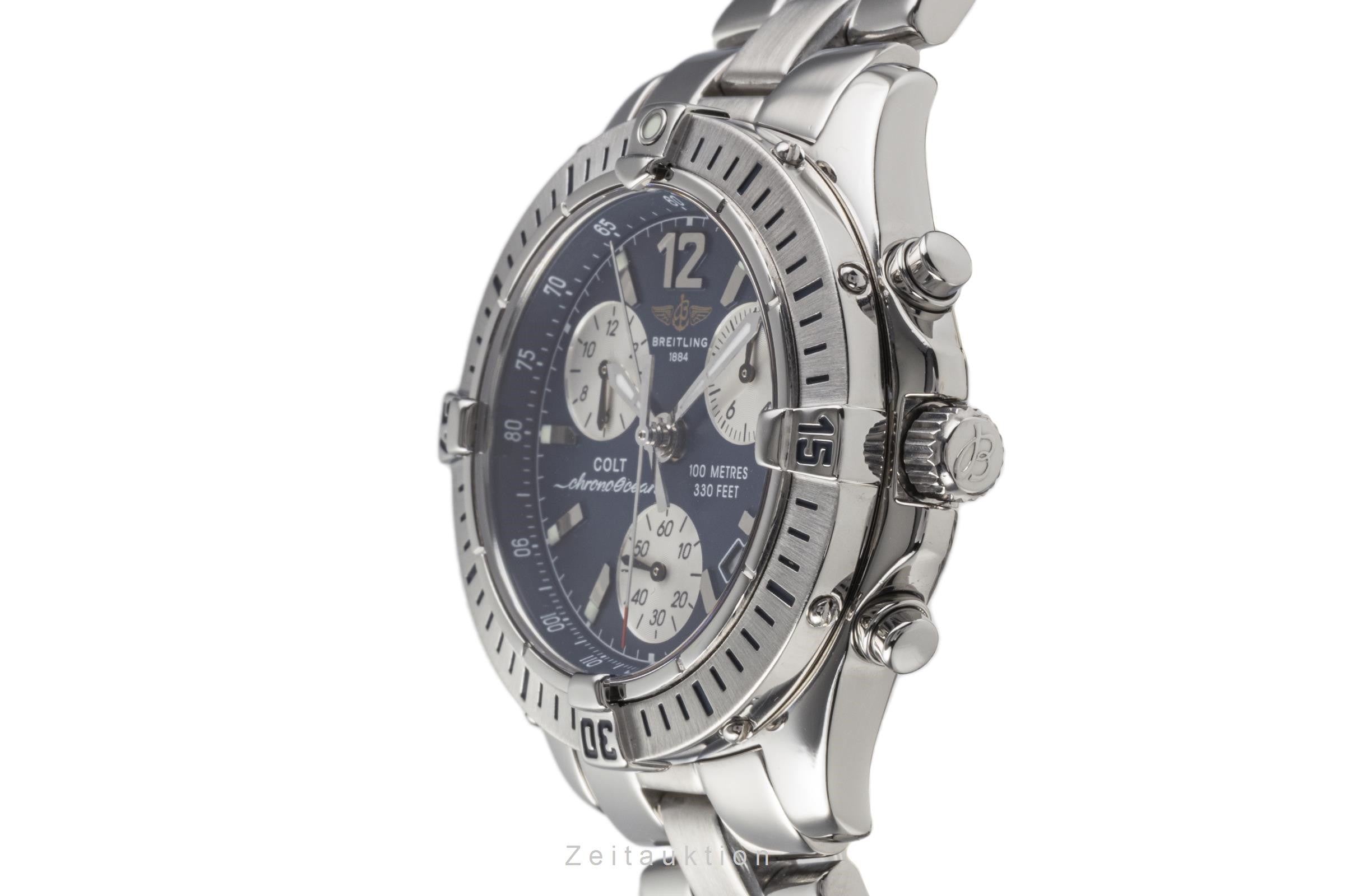 Breitling Colt Ocean chronograph steel quartz men's watch A53350  [2301576]