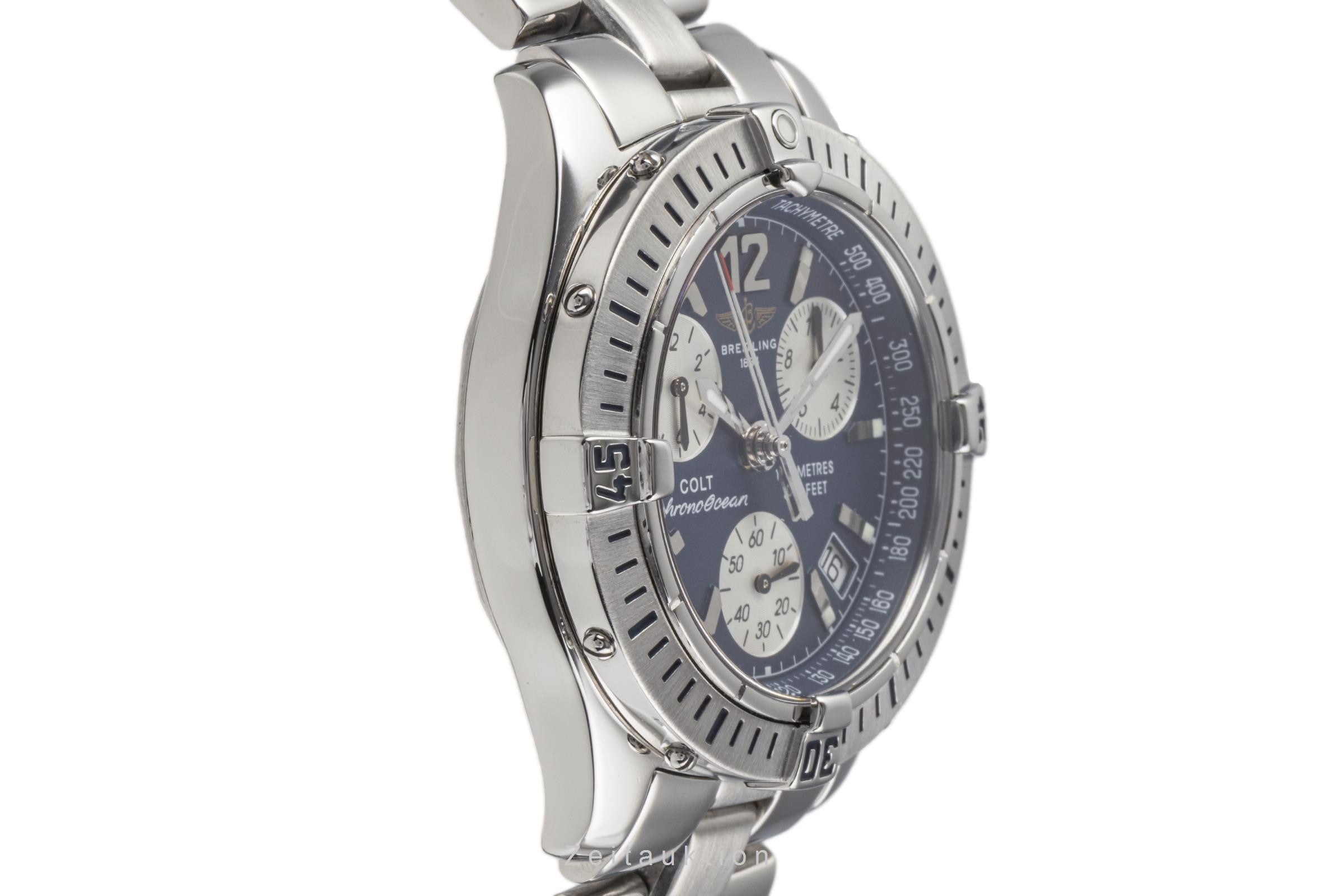 Breitling Colt Ocean chronograph steel quartz Kal. B53 Ref. A53350