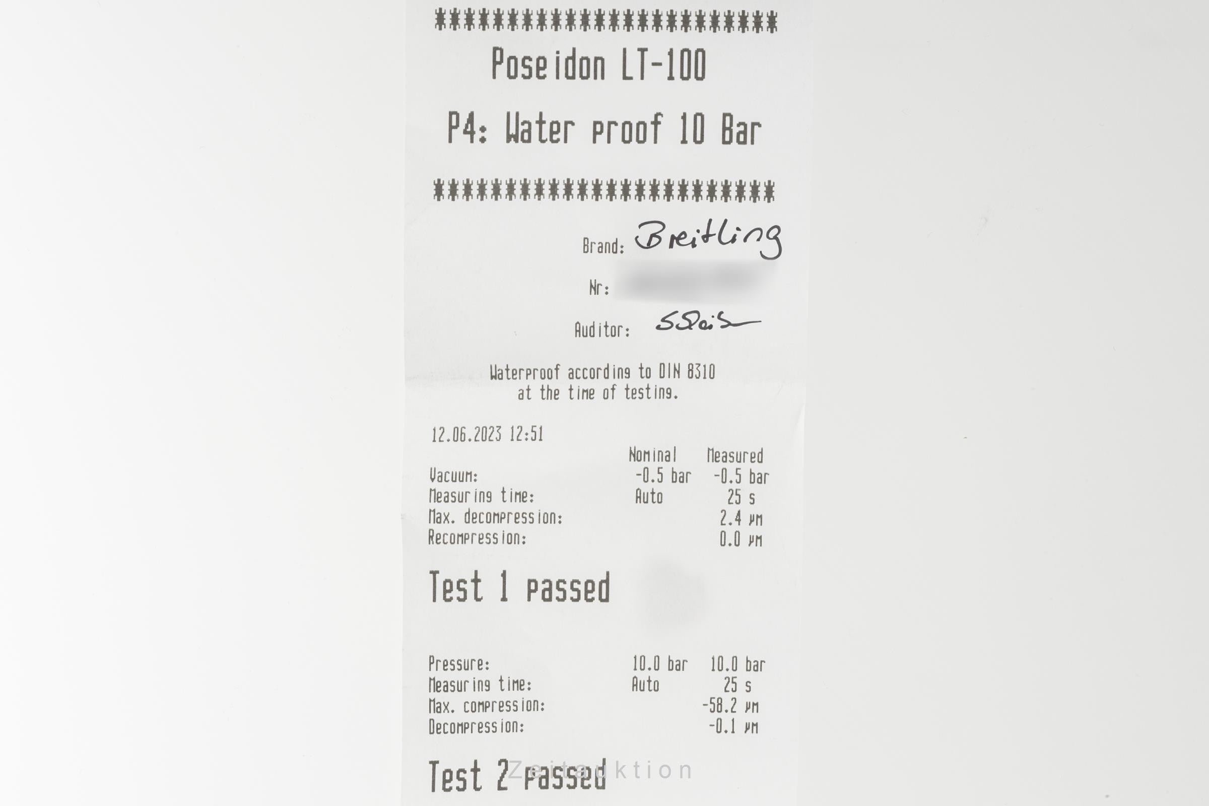 Breitling Colt Ocean chronograph steel quartz men's watch A53350  [2301576]