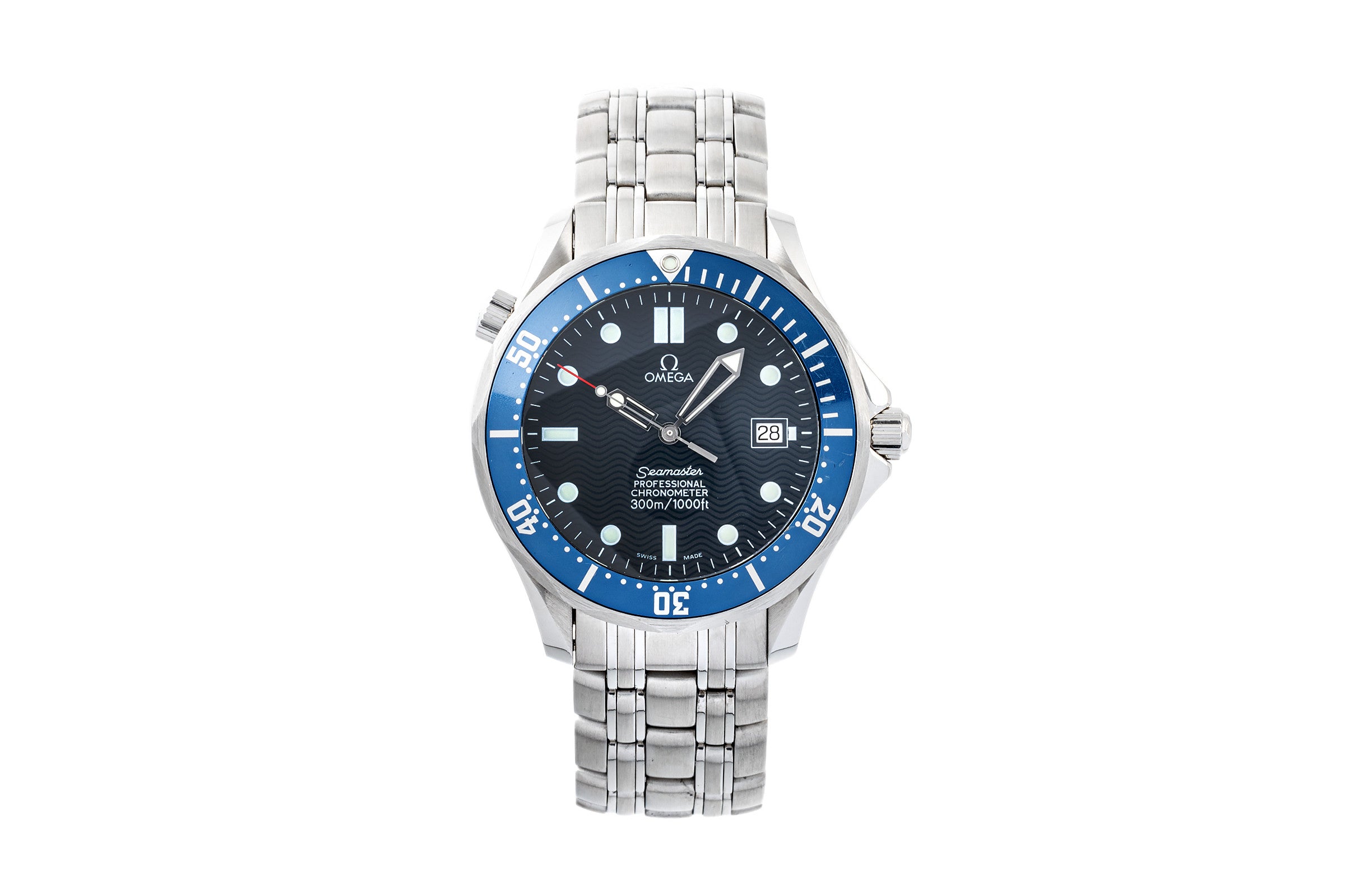 Omega Seamaster steel automatic men's watch 2531.80.00, 168.1623 LP: 6300EUR  [2301578]