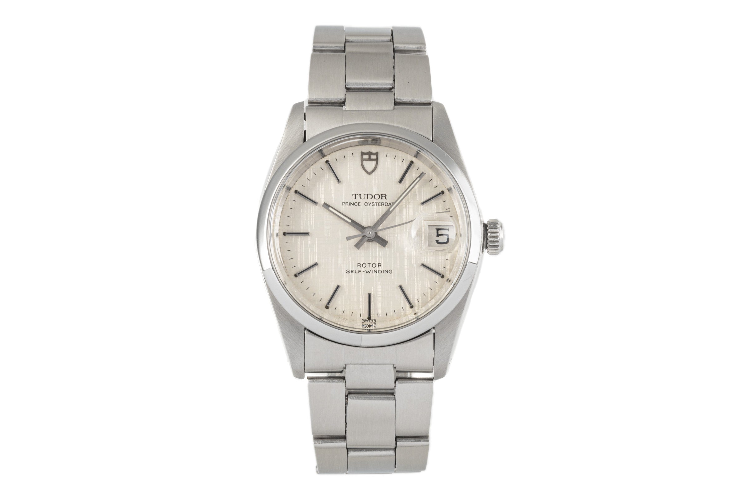 Tudor Prince Oysterdate Lines Dial Edelstahl Automatik Herrenuhr Ref. 74000  [2301582]