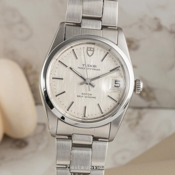 Tudor Prince Oysterdate Lines Dial Edelstahl Automatik Herrenuhr Ref. 74000  [2301582]